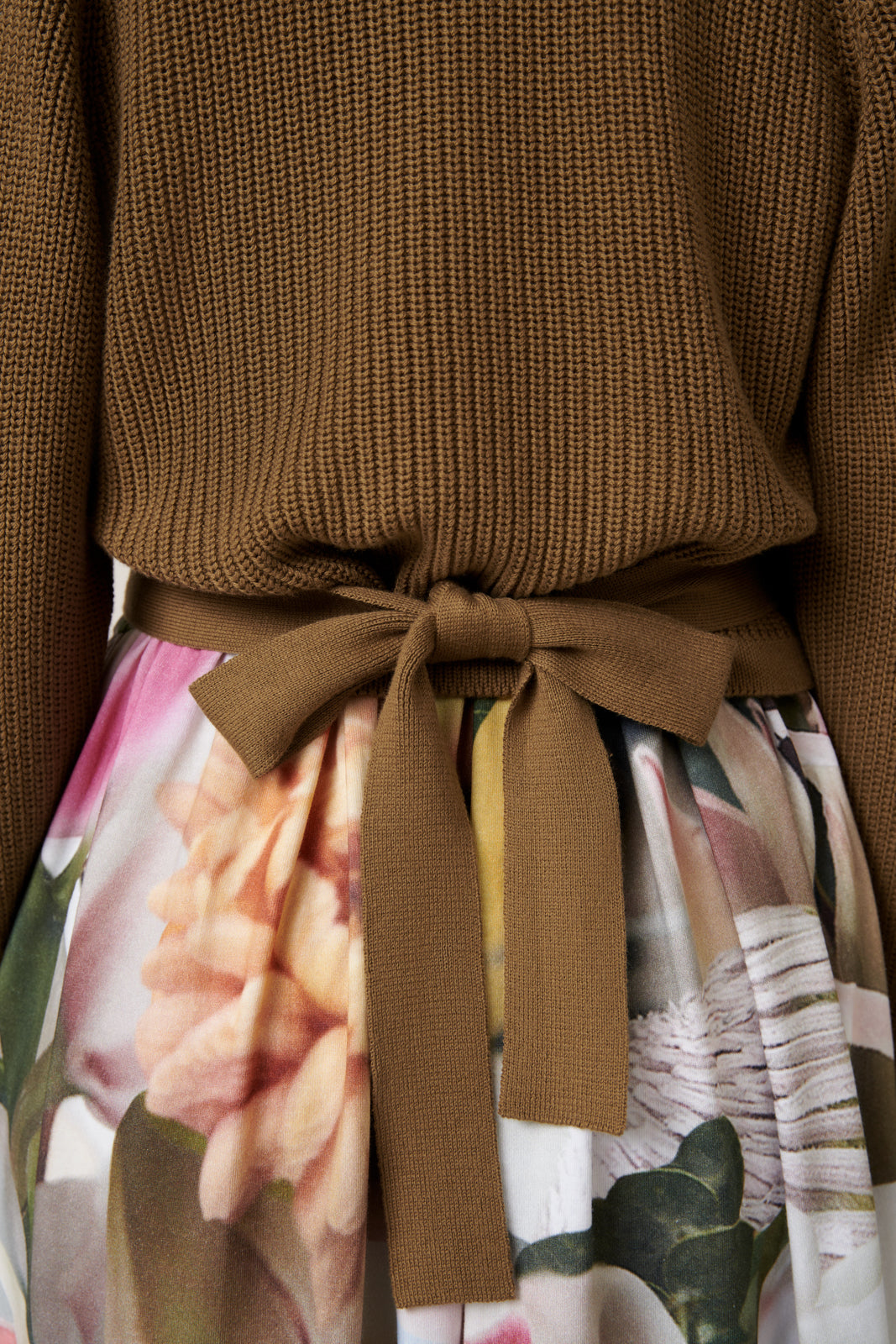 Kowtow - Composure Cardigan - Dark Spice