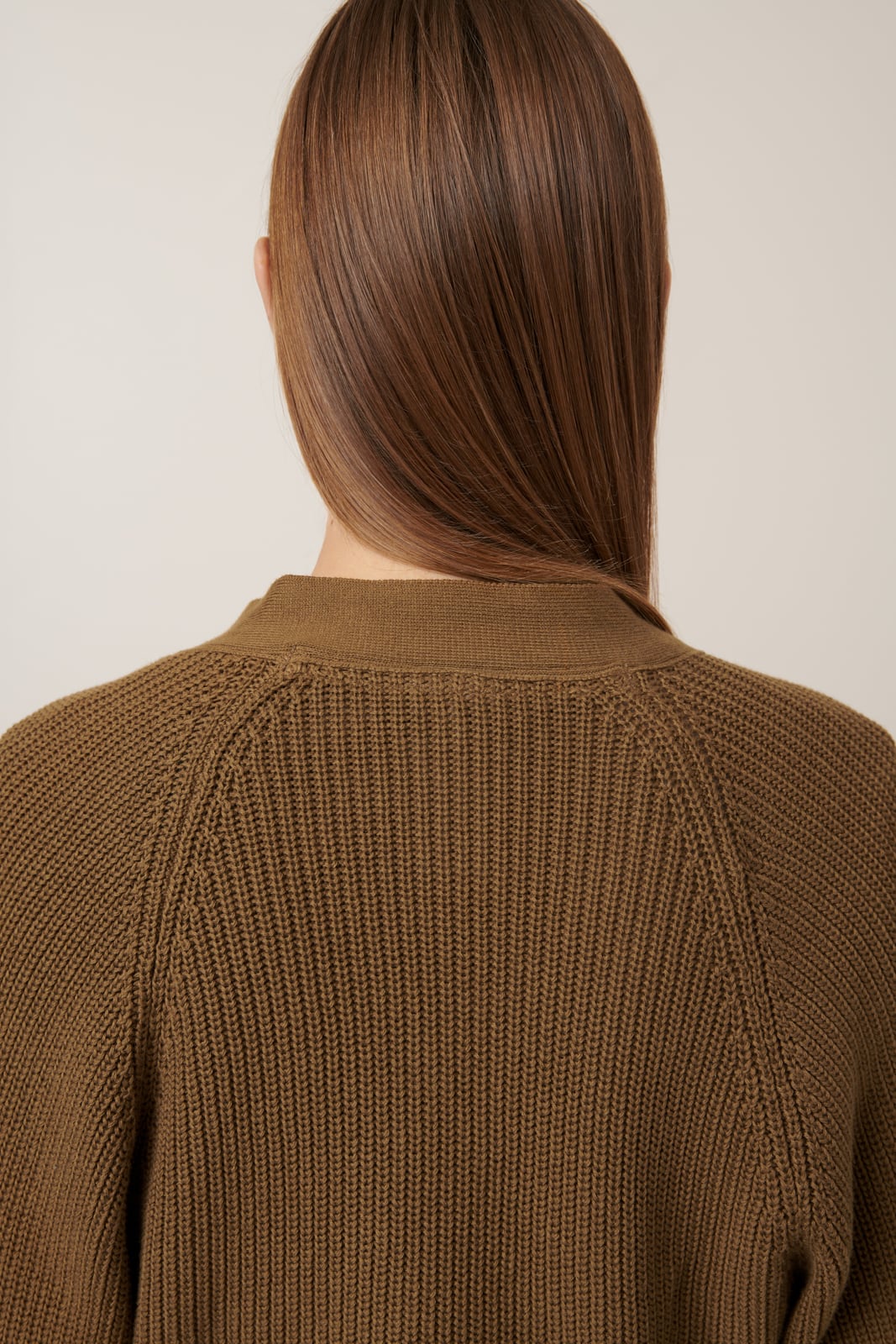 Kowtow - Composure Cardigan - Dark Spice