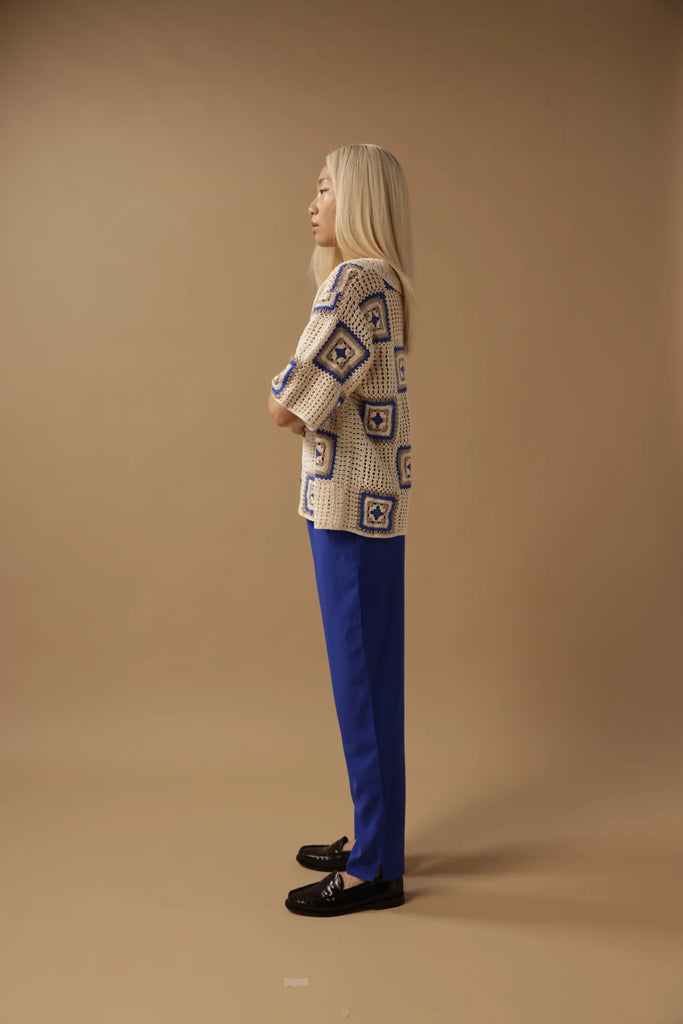 Pharlain - Hand Crochet Shirt - Multi