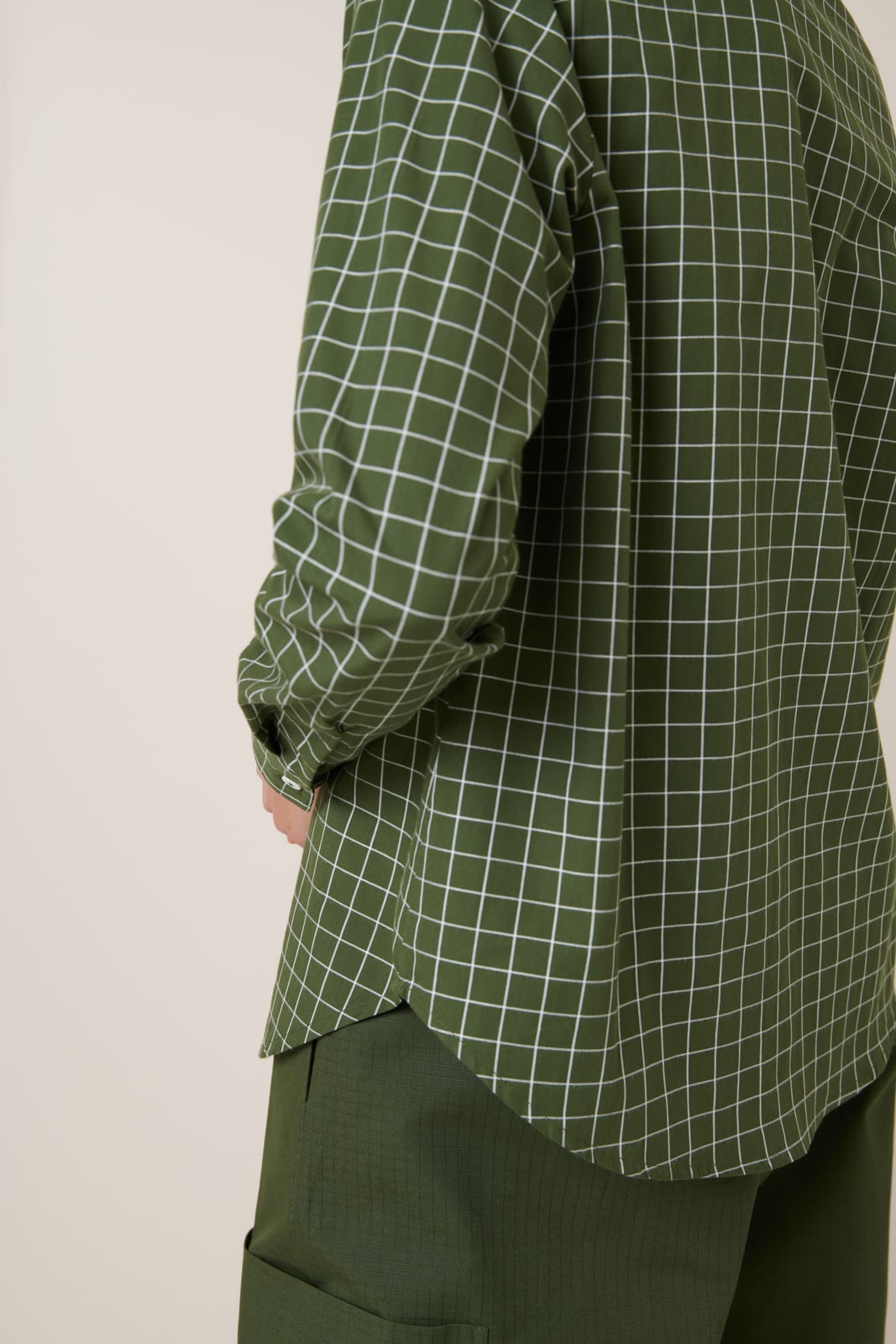 Kowtow - Daily Shirt - Forest Grid