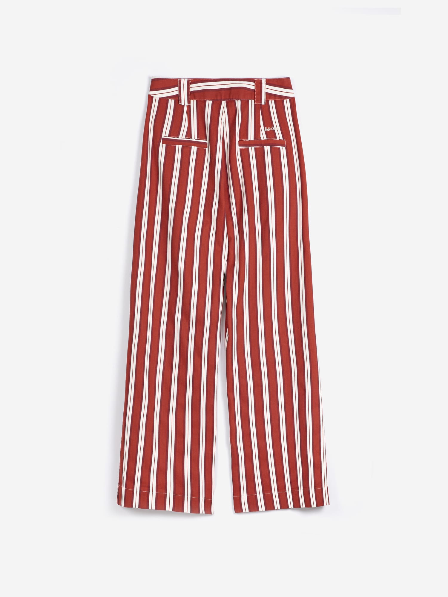 Bobo Choses - Striped Twill Wide Leg Pants
