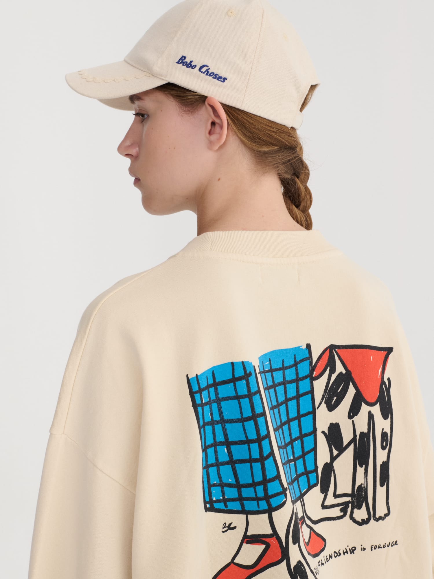 Bobo Choses - Dog Friendship Relaxed Sweatshirt