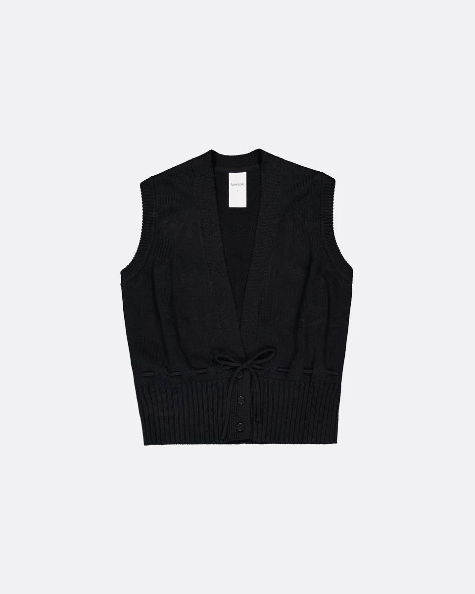 Kowtow - Elworthy Vest - Black
