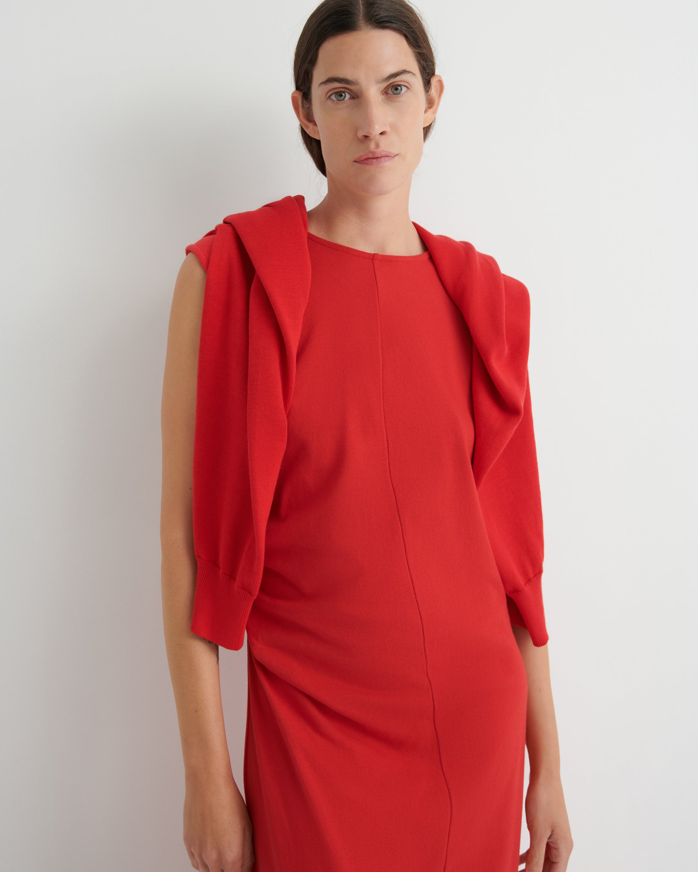 Kowtow - Ember Dress - Poppy Red