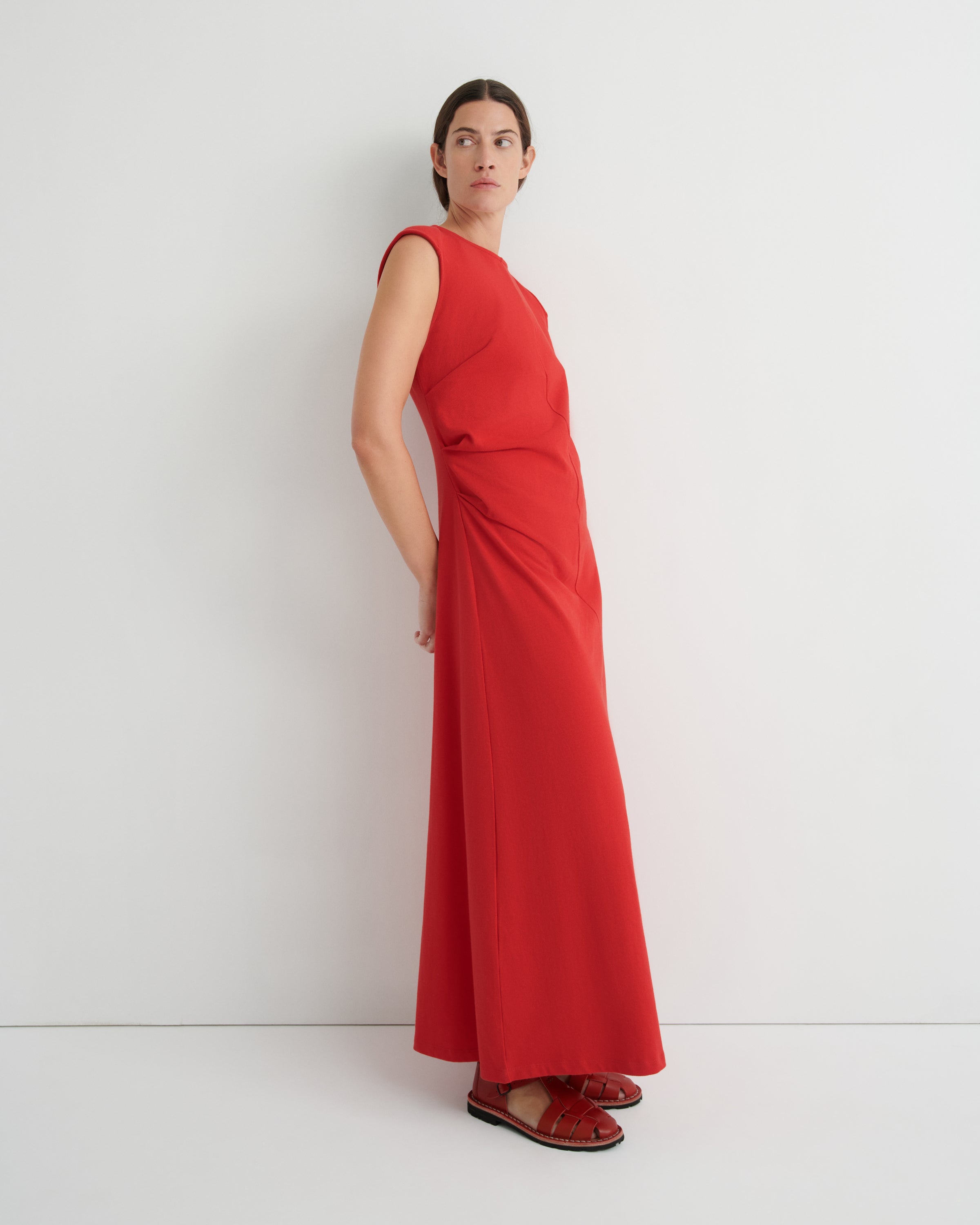 Kowtow - Ember Dress - Poppy Red