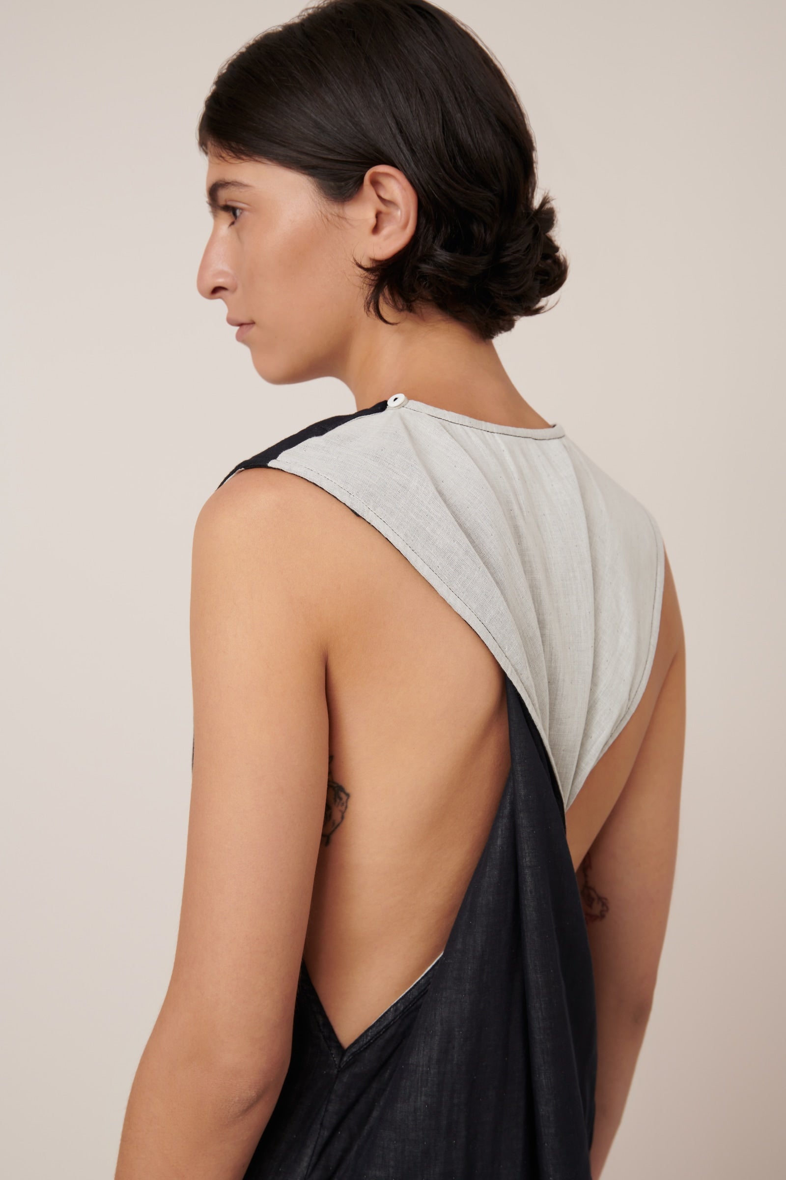 Kowtow - Ensemble Dress - Black Ecru