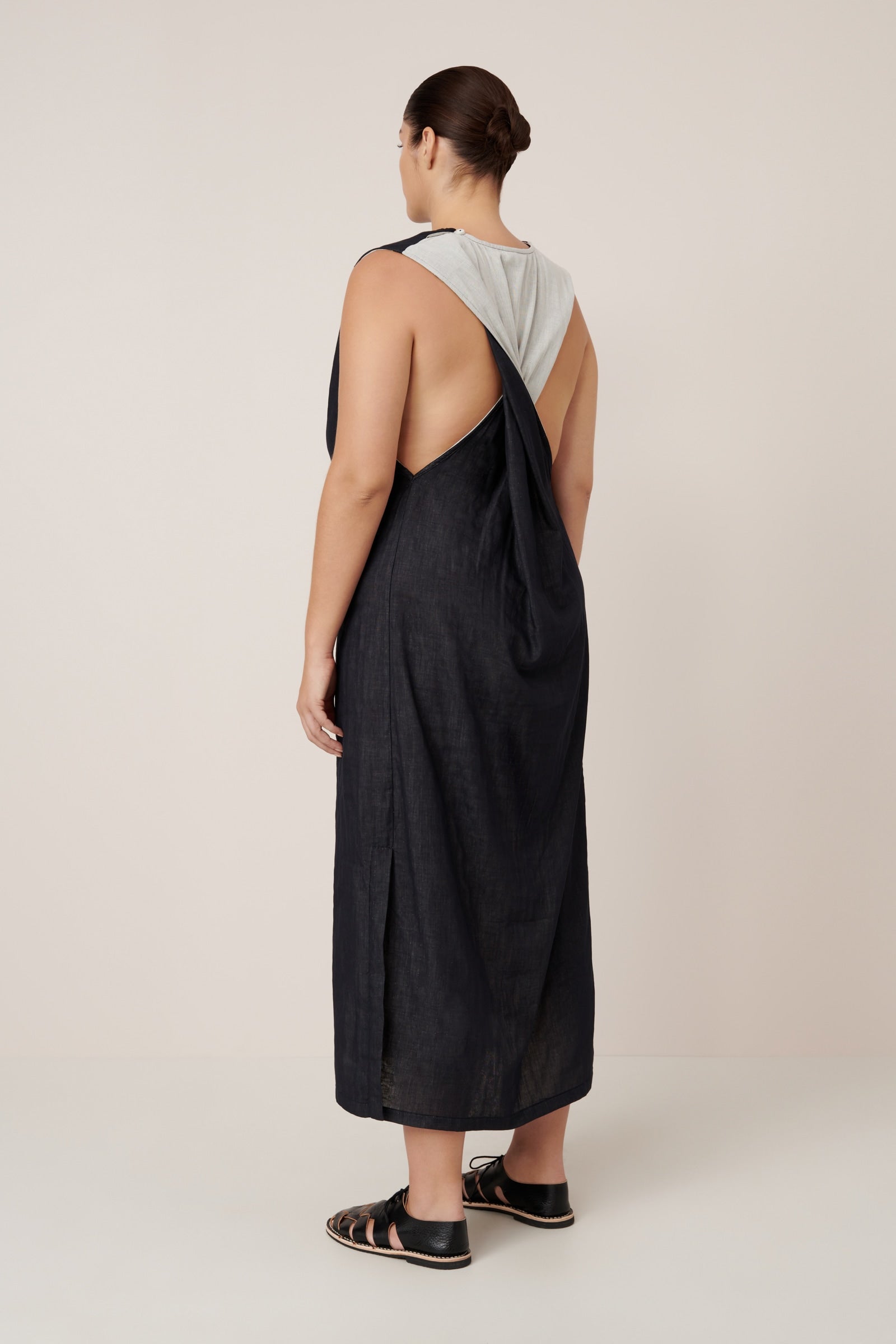 Kowtow - Ensemble Dress - Black Ecru