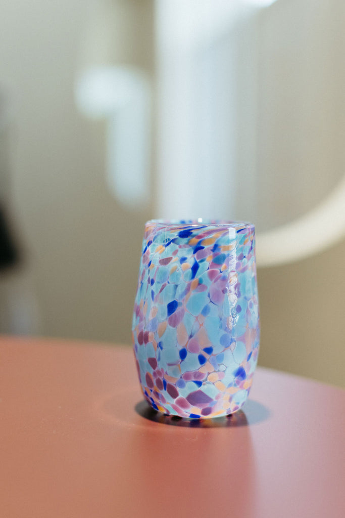 Grinter Glass Tumbler - Periwinkle - Found Exclusive