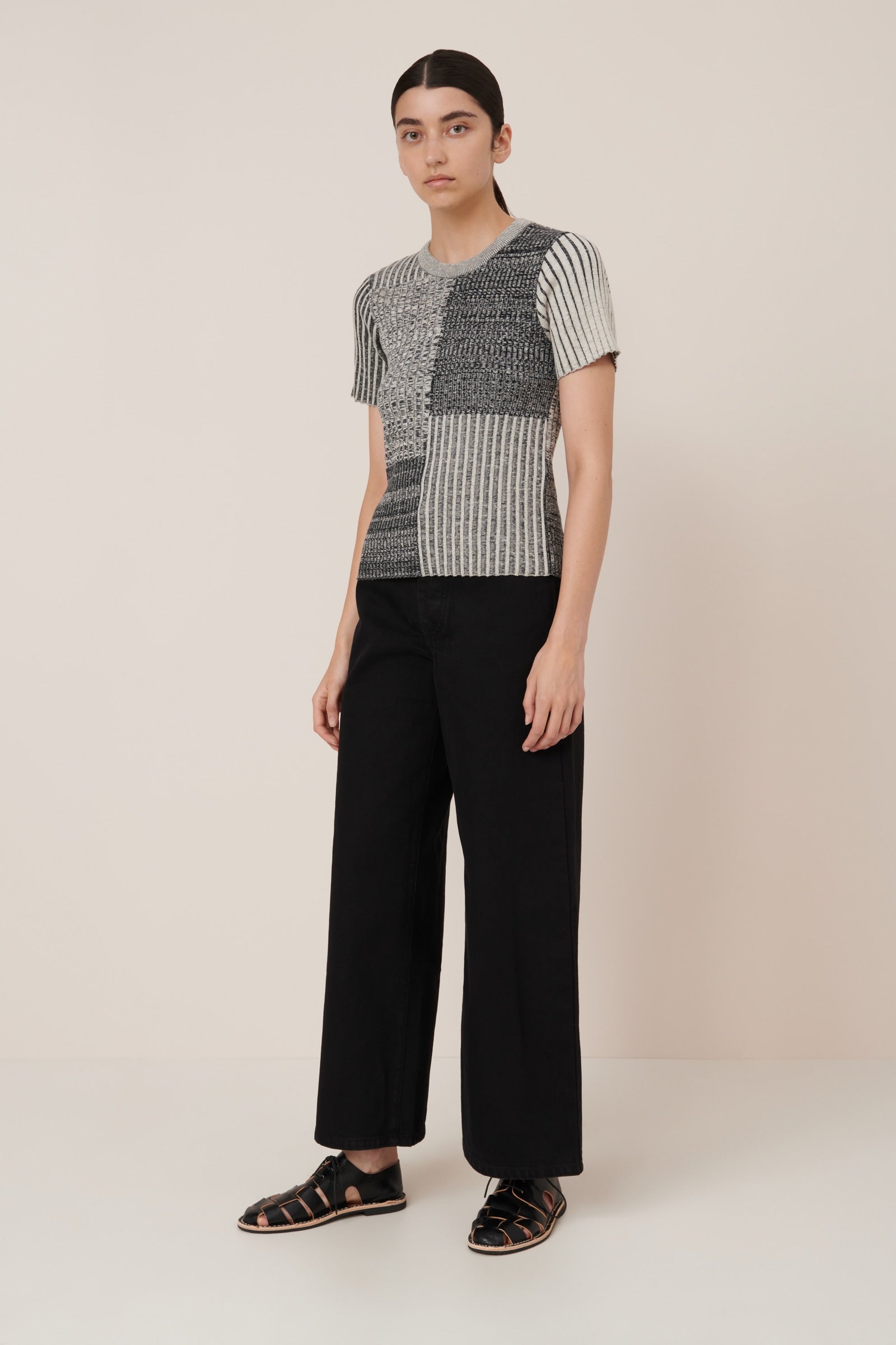 Kowtow - Gesso Top -  Shadow Rib