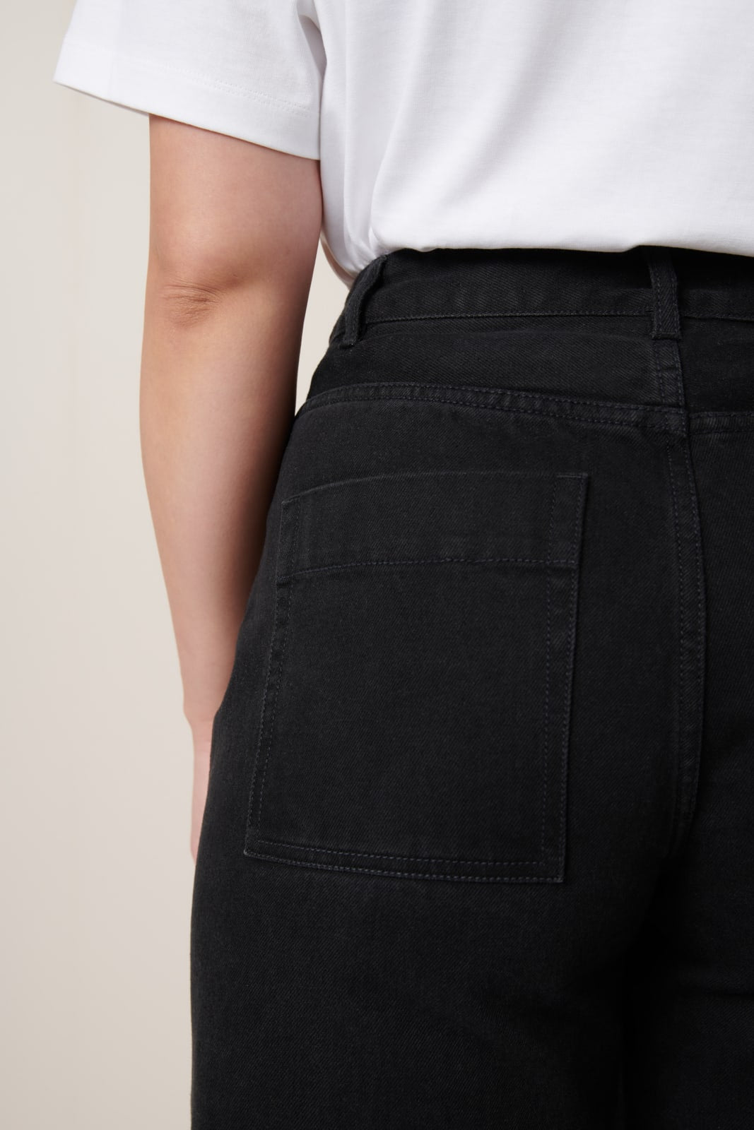 Kowtow - High Puddle Jeans - Black Denim