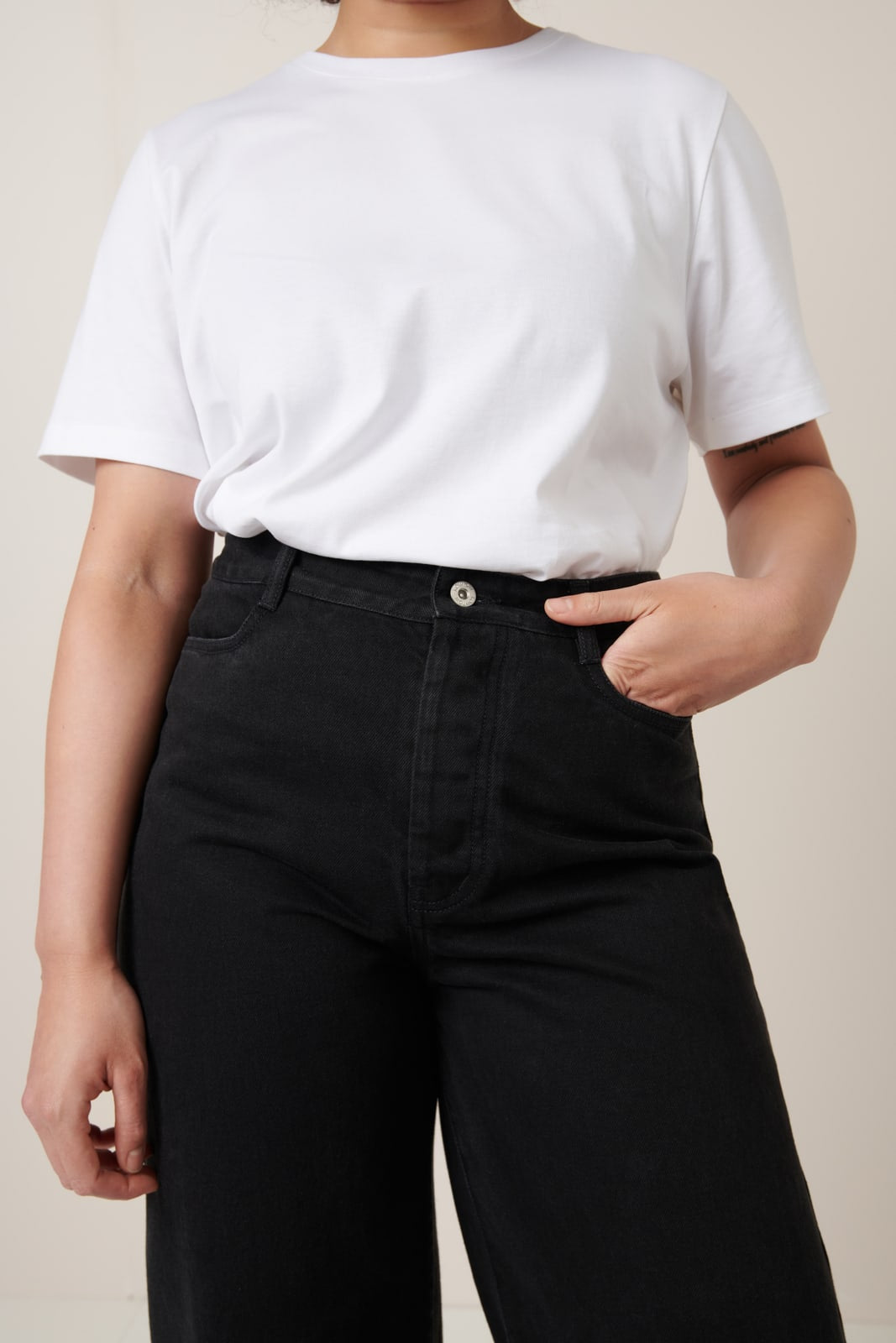 Kowtow - High Puddle Jeans - Black Denim