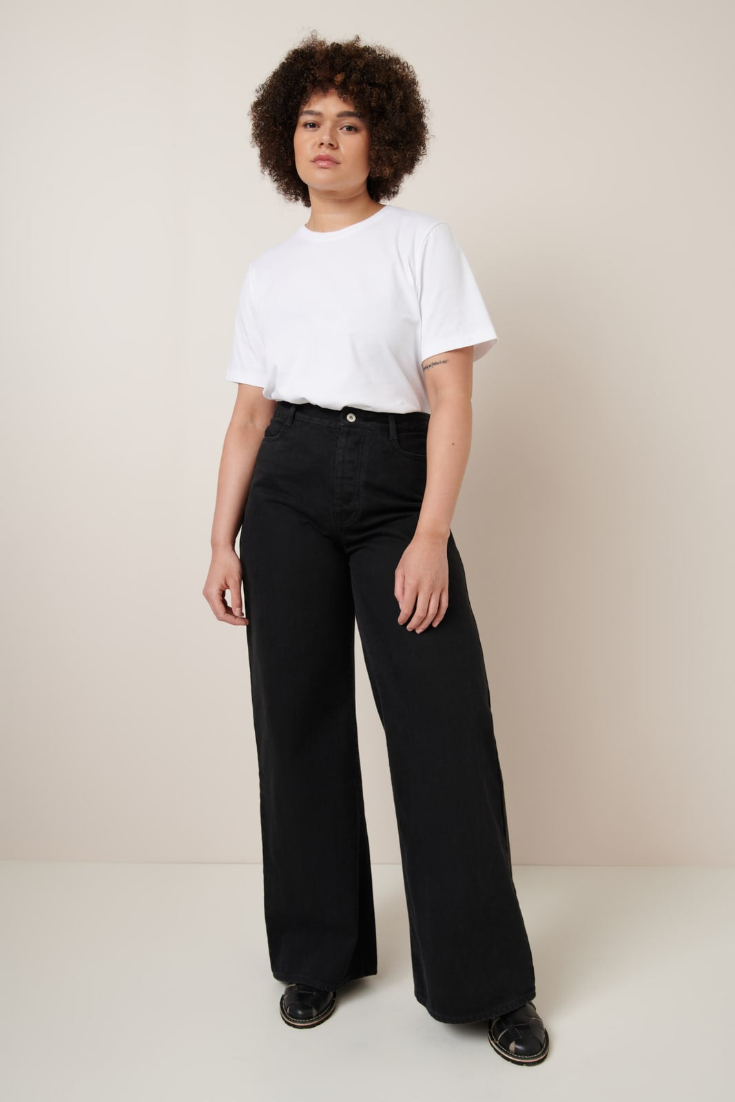 Kowtow - High Puddle Jeans - Black Denim