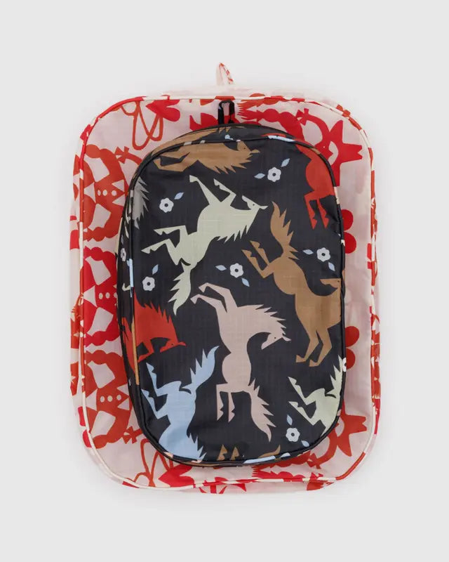 Baggu - Packing Cube Set - Western Cut-Outs