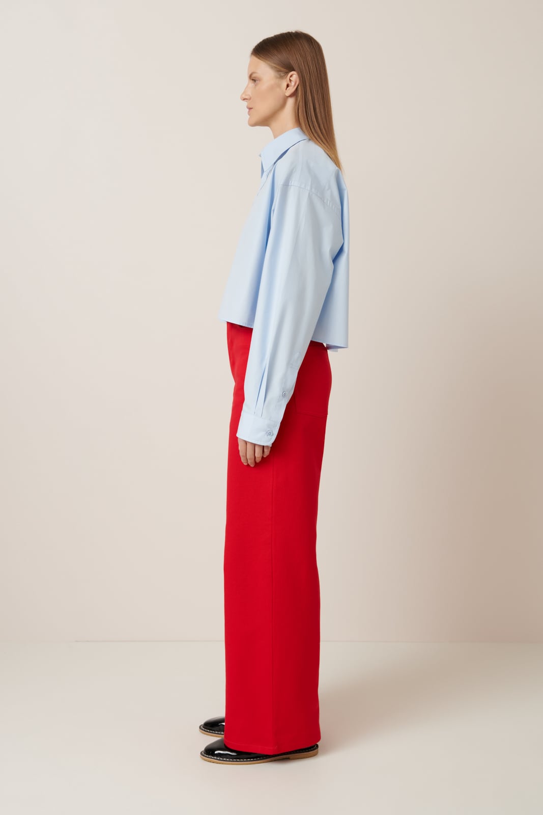 Kowtow - Lauren Shirt - Sky Blue