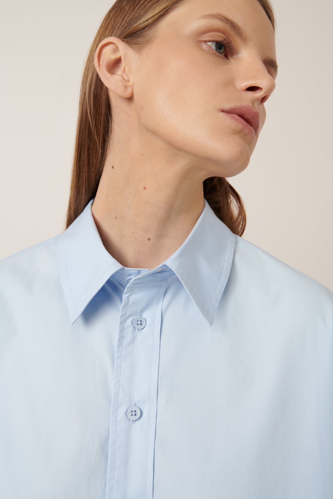 Kowtow - Lauren Shirt - Sky Blue