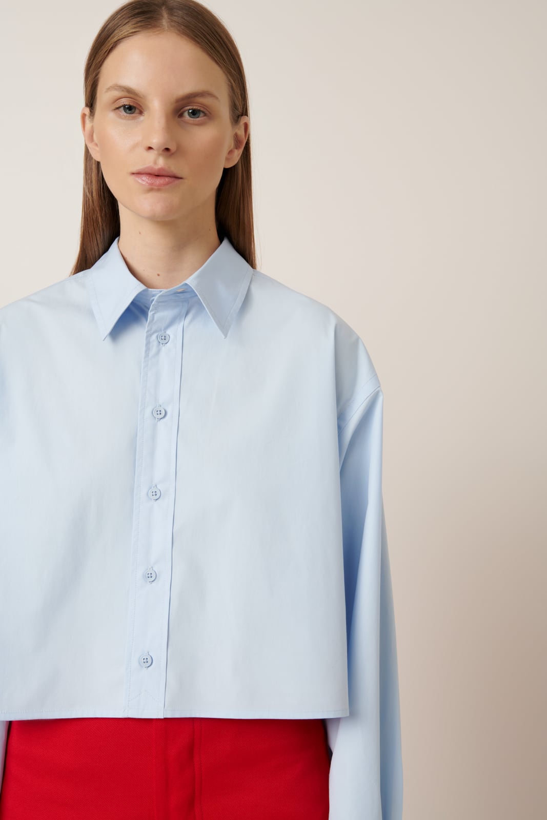 Kowtow - Lauren Shirt - Sky Blue