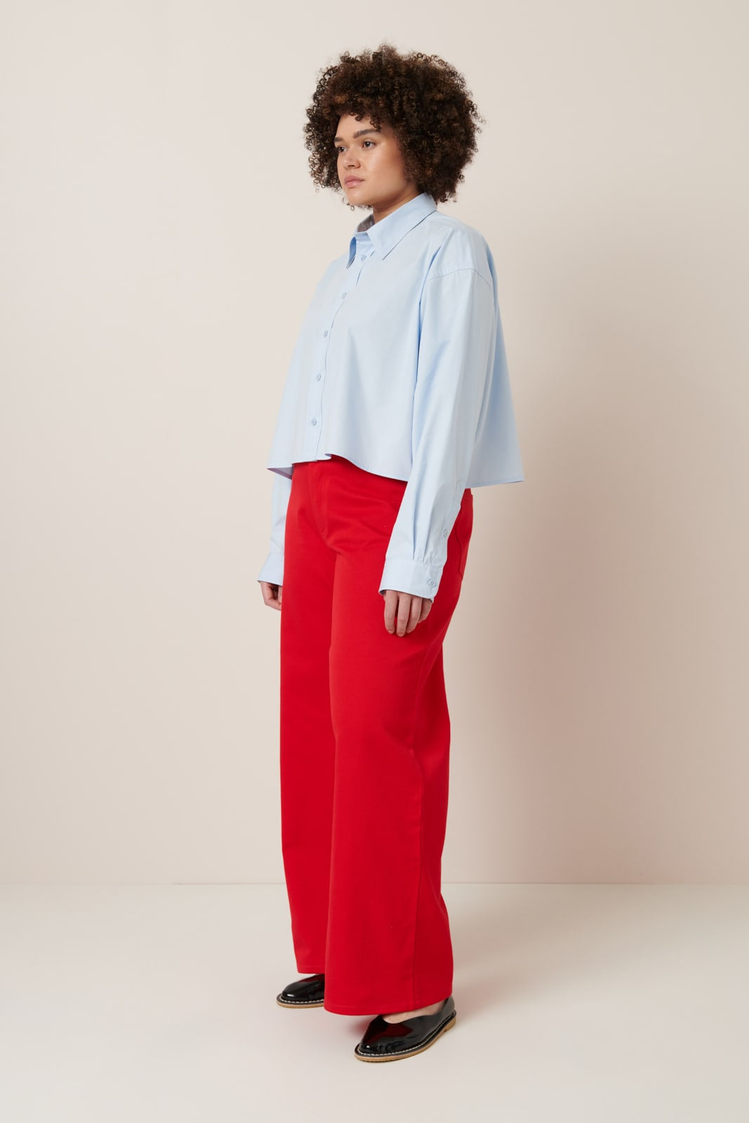 Kowtow - Lauren Shirt - Sky Blue