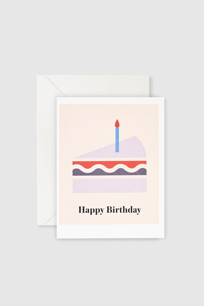 Lettuce - Happy Birthday Cake Card