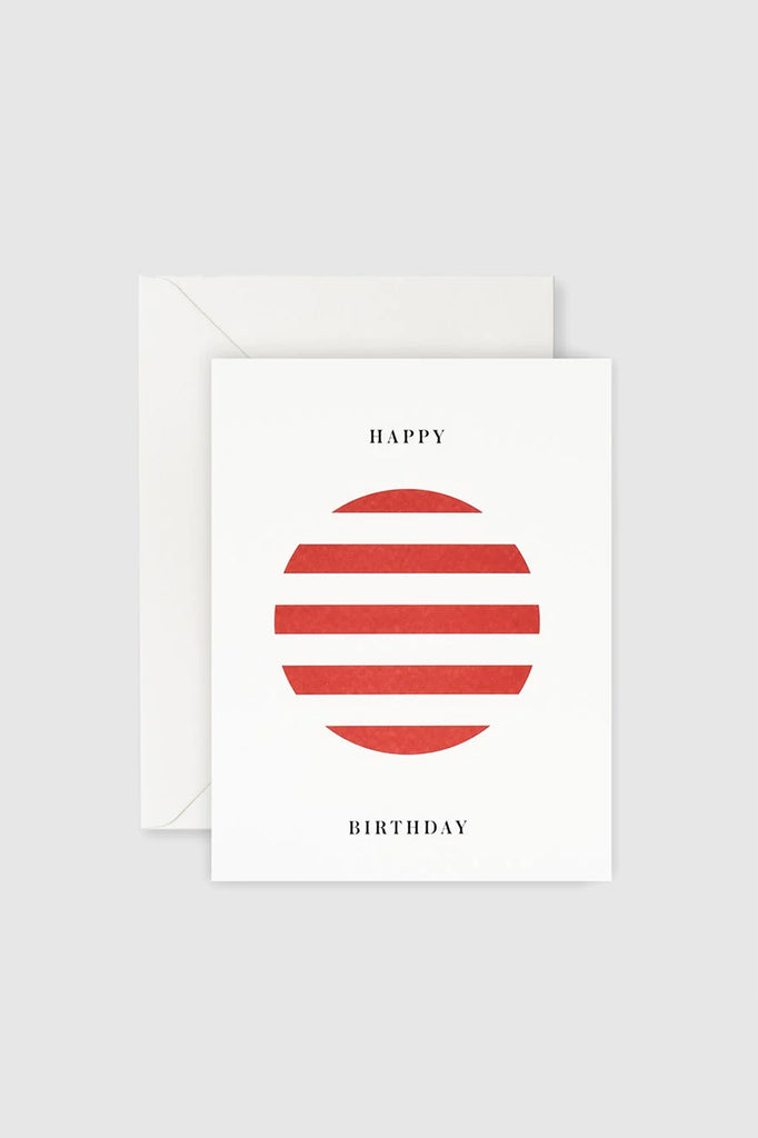 Lettuce - Happy Birthday Circle Card