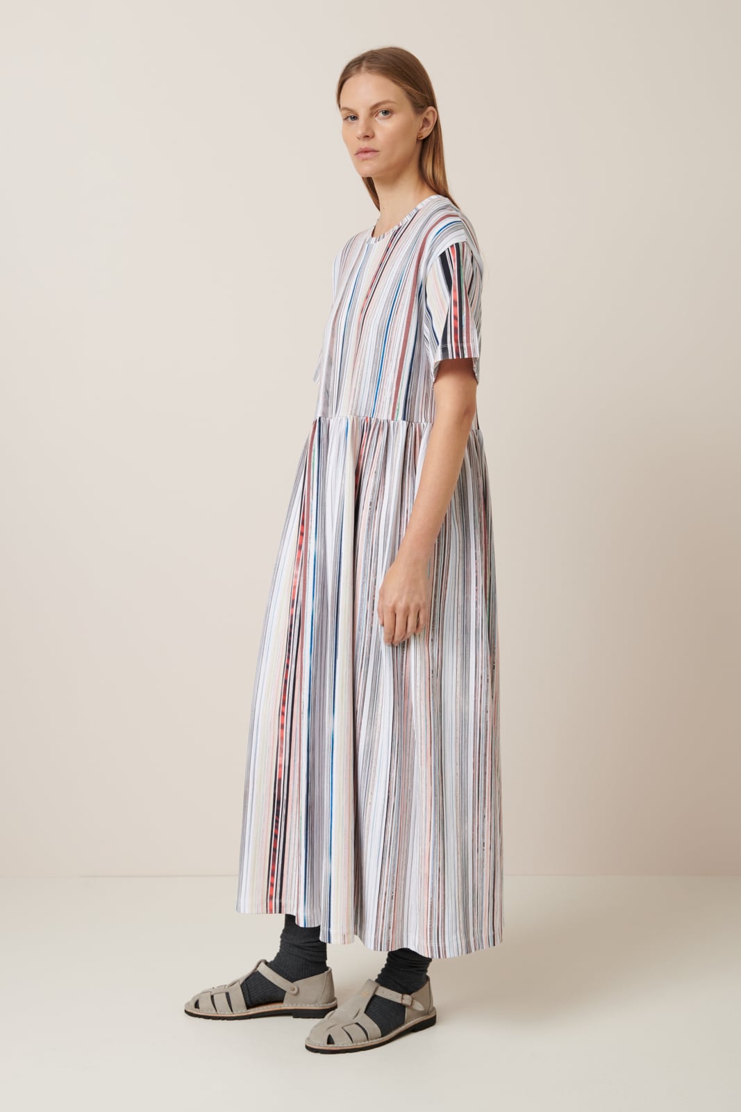 Kowtow - Library Dress - Library Stripe