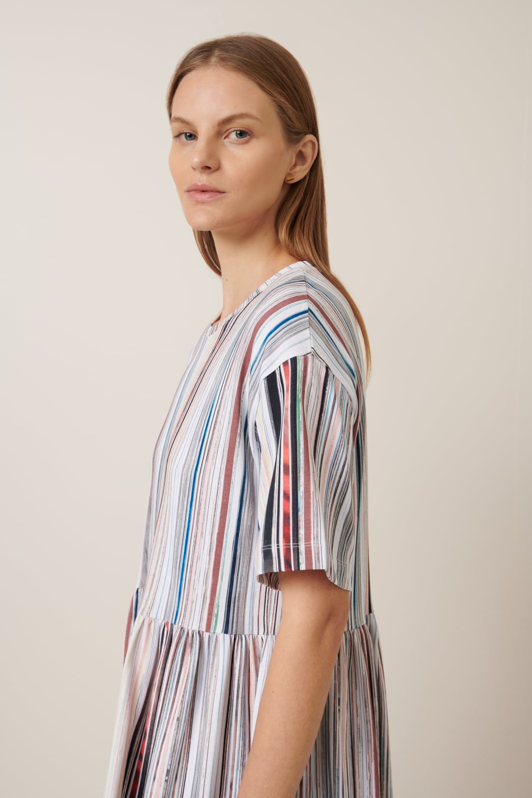 Kowtow - Library Dress - Library Stripe