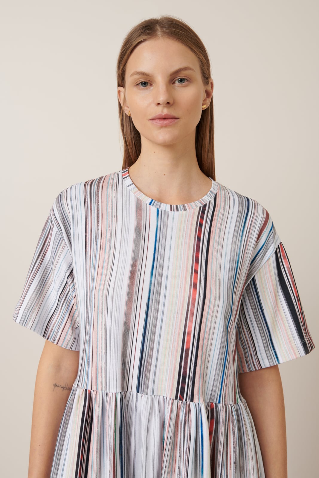 Kowtow - Library Dress - Library Stripe