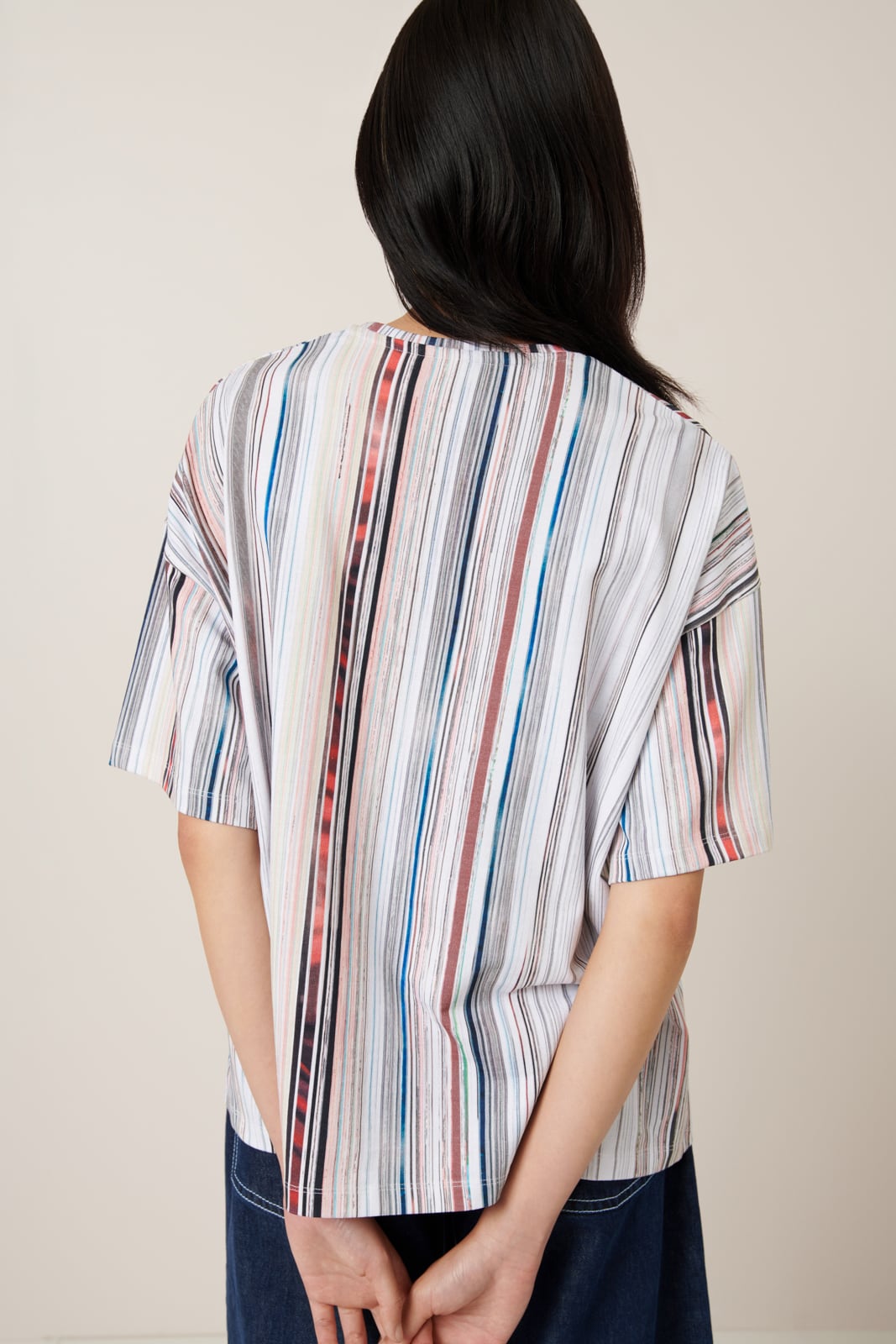 Kowtow - Library Tee - Library Stripe