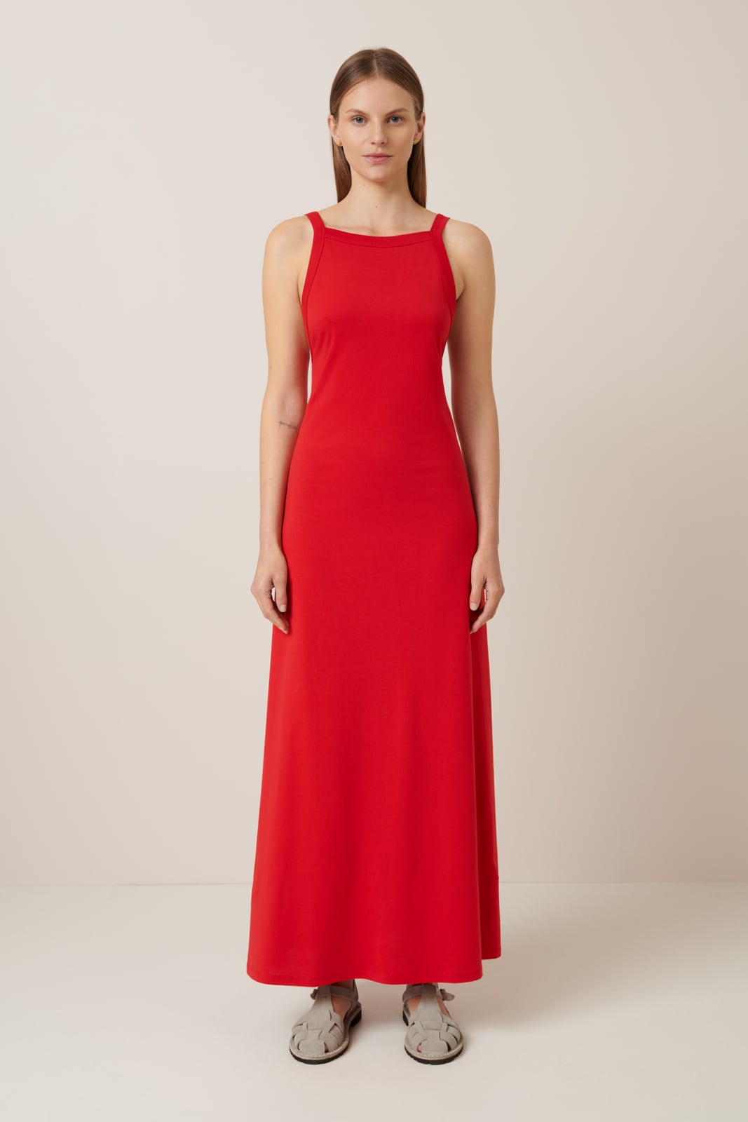 Kowtow - Low Back Dress - Red