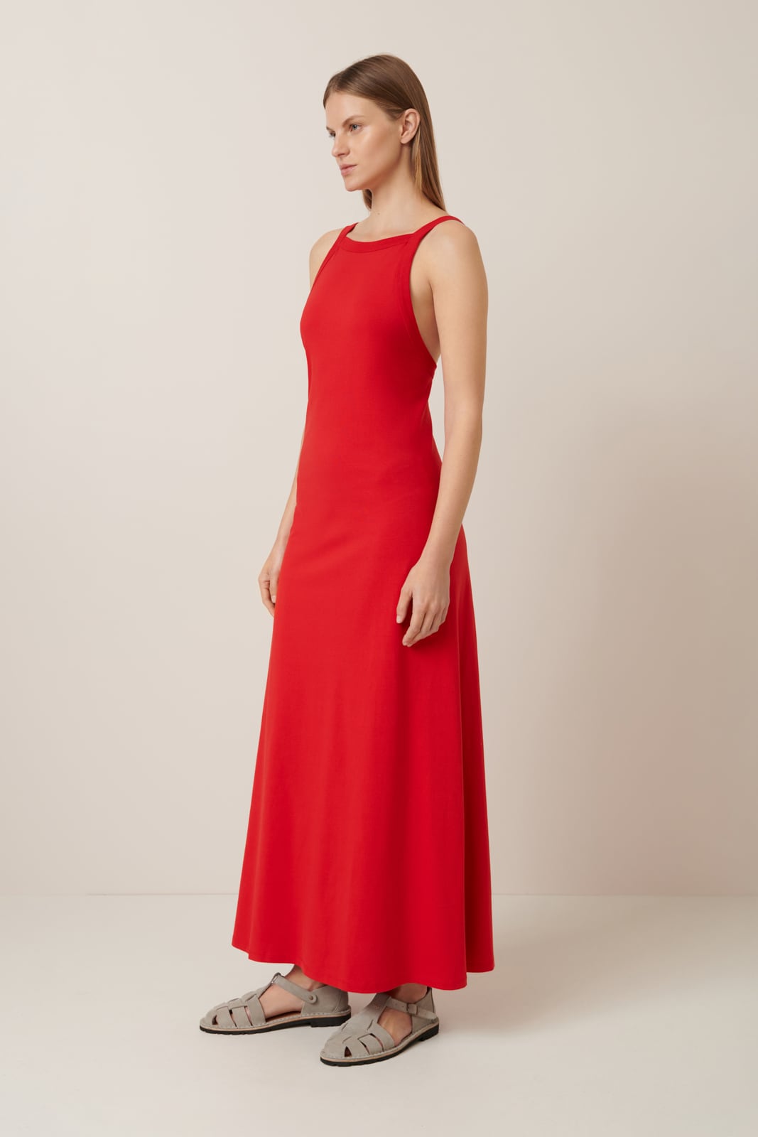 Kowtow - Low Back Dress - Red