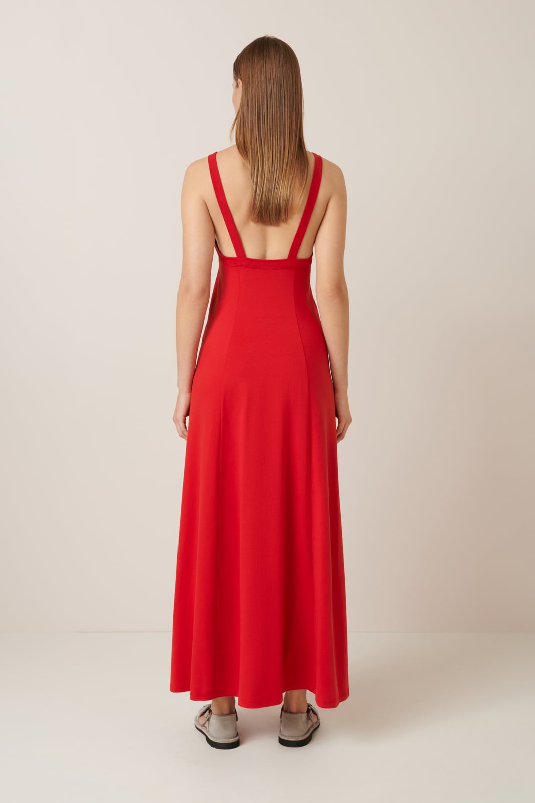 Kowtow - Low Back Dress - Red