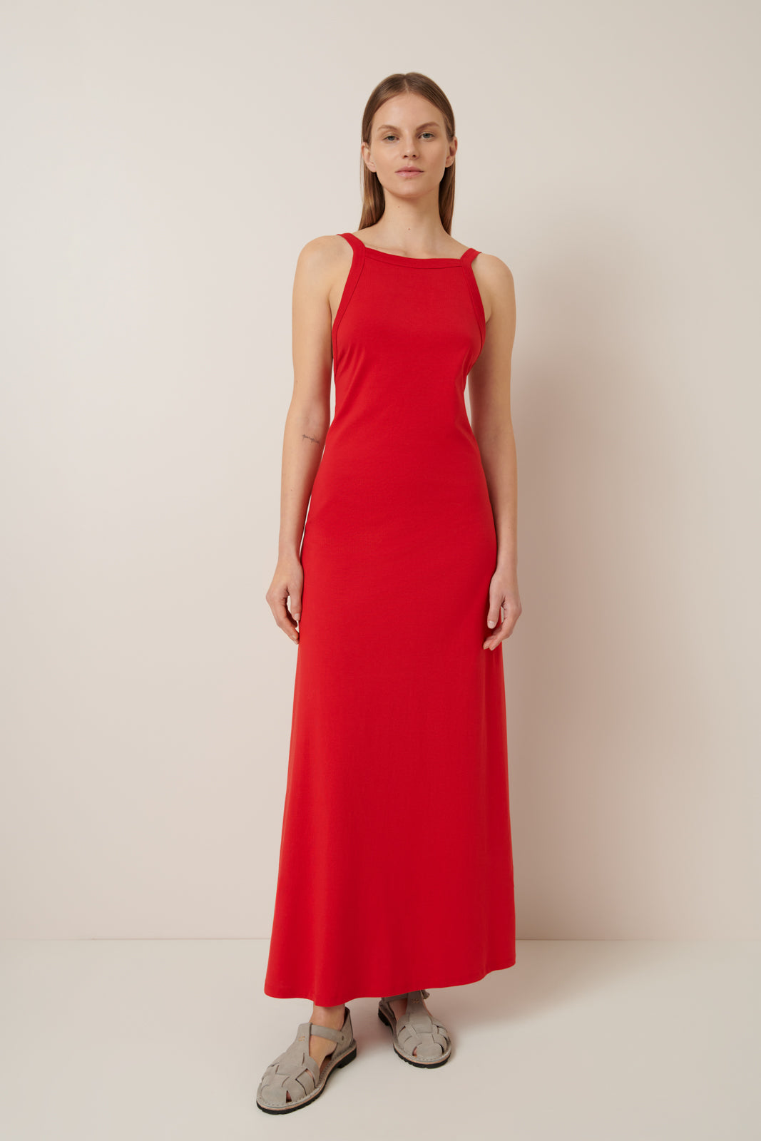 Kowtow - Low Back Dress - Red