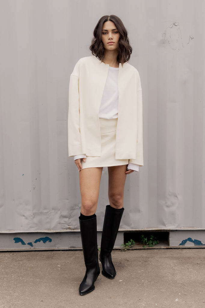 IDAE - Mini Skirt - Ivory