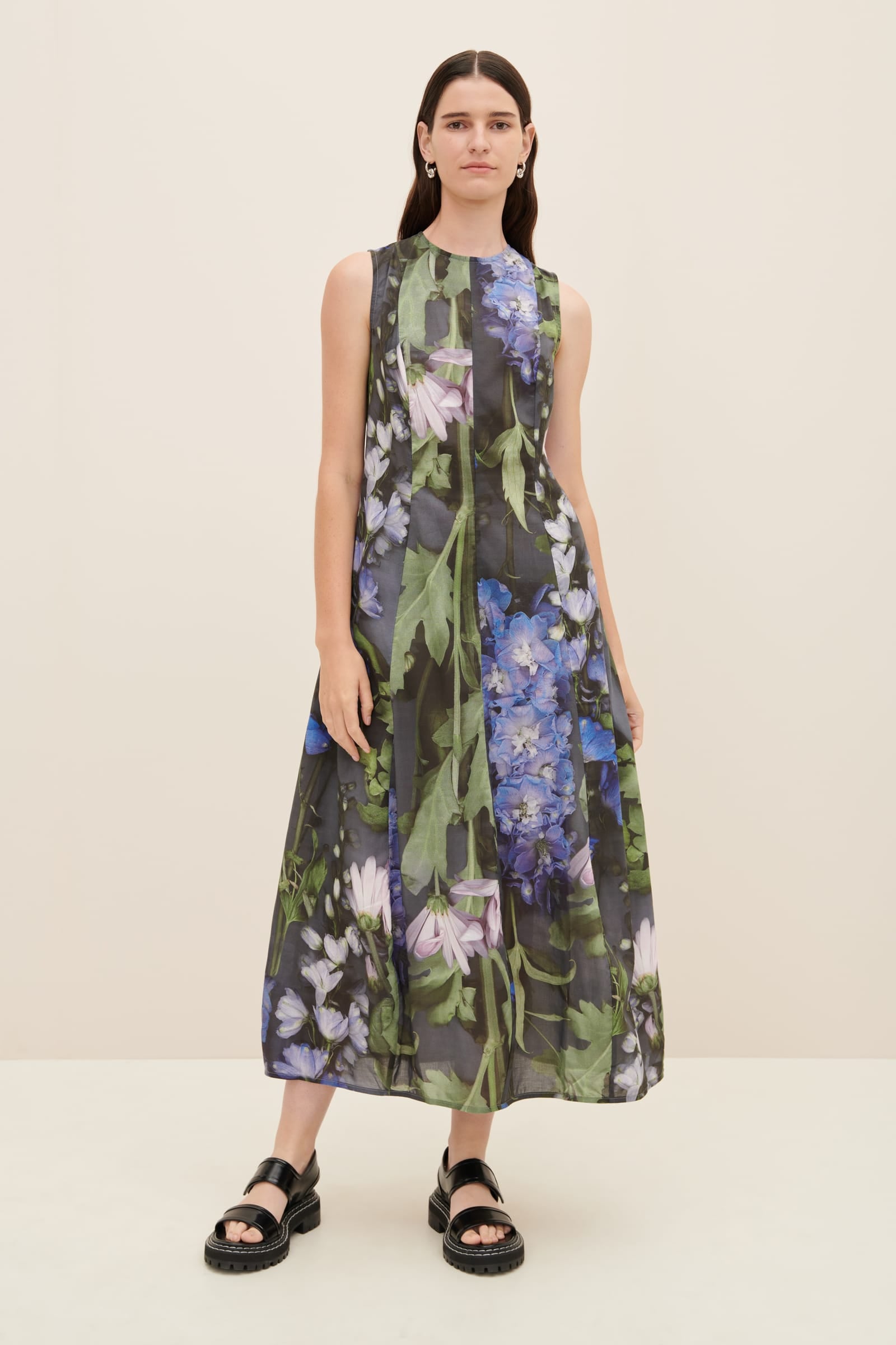 Kowtow - Mosaic Dress - Delphinium