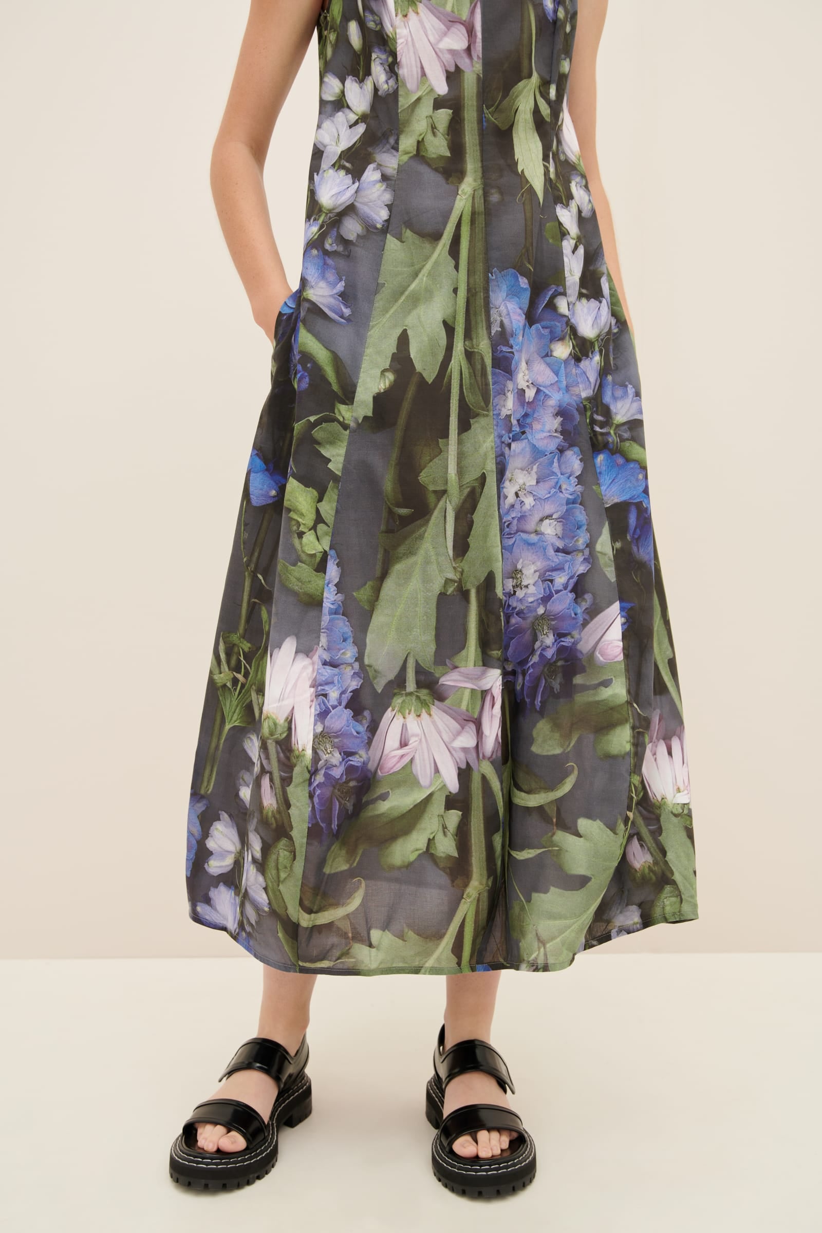 Kowtow - Mosaic Dress - Delphinium