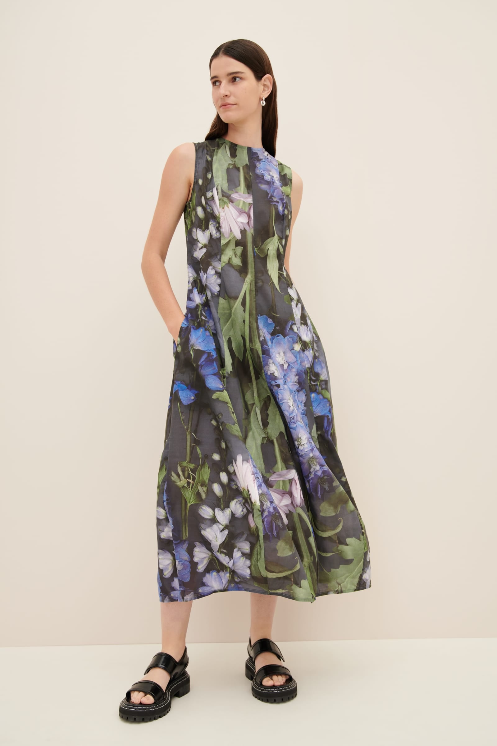 Kowtow - Mosaic Dress - Delphinium