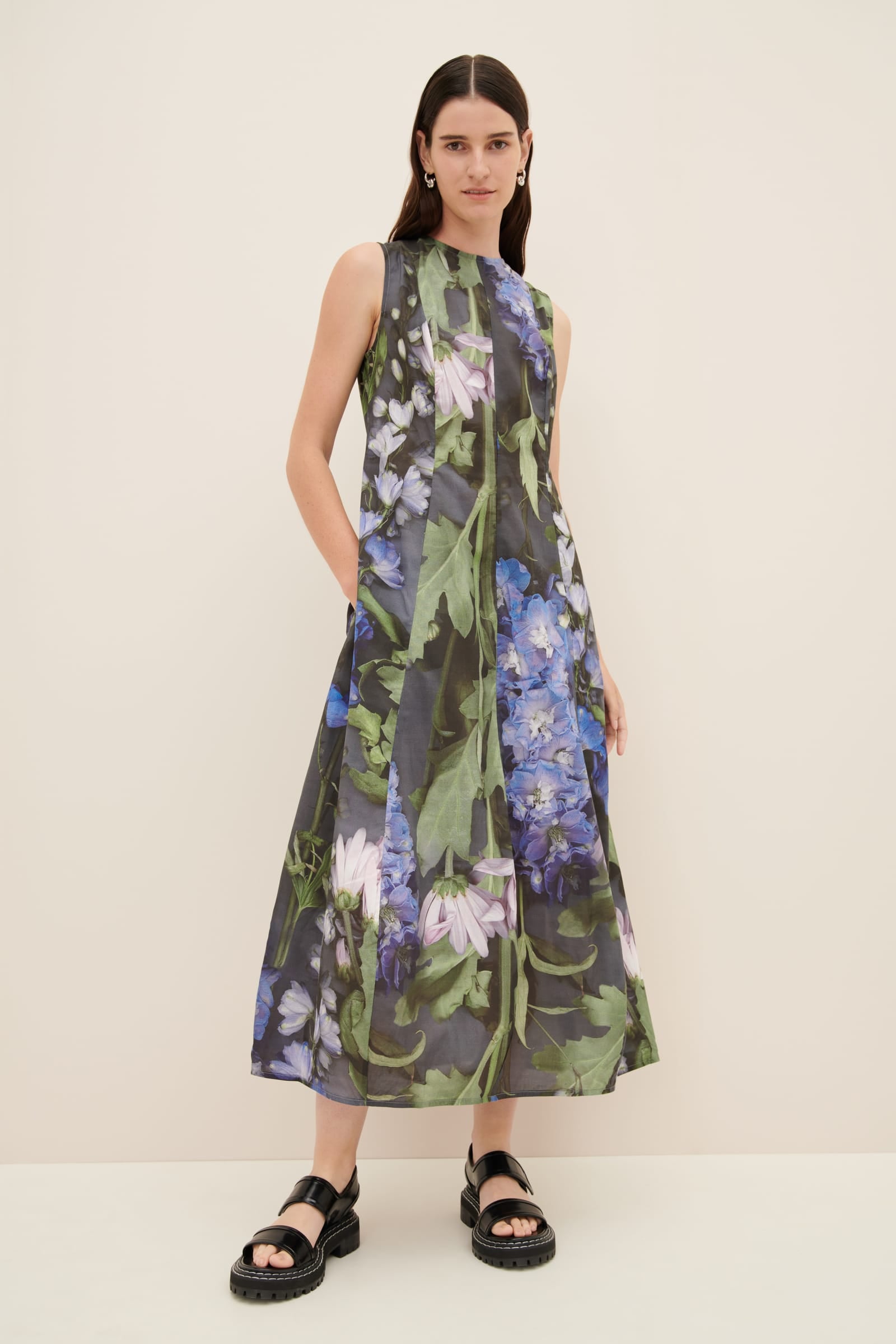 Kowtow - Mosaic Dress - Delphinium