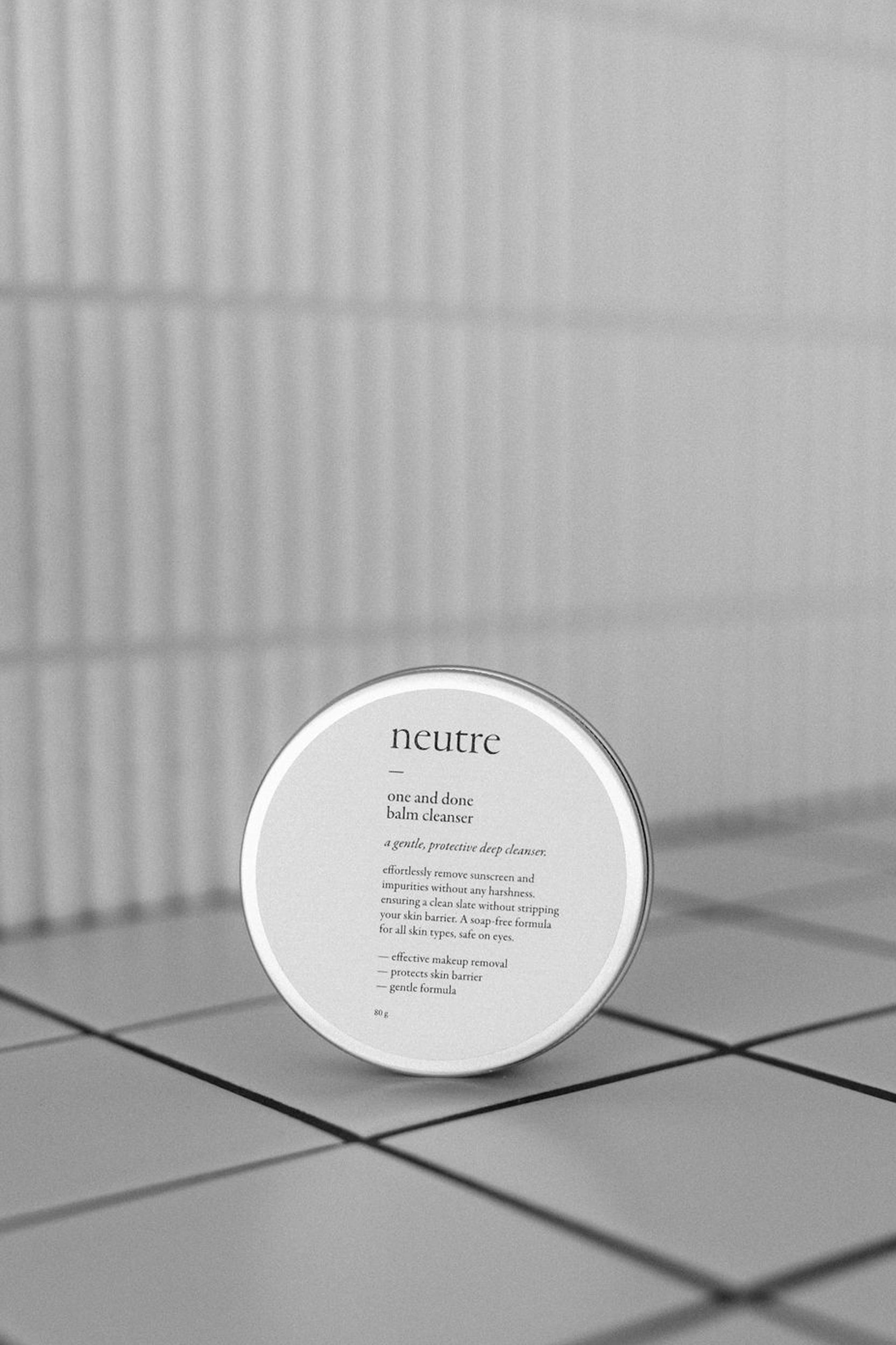 Neutre - One and Done Balm Cleanser - 100g