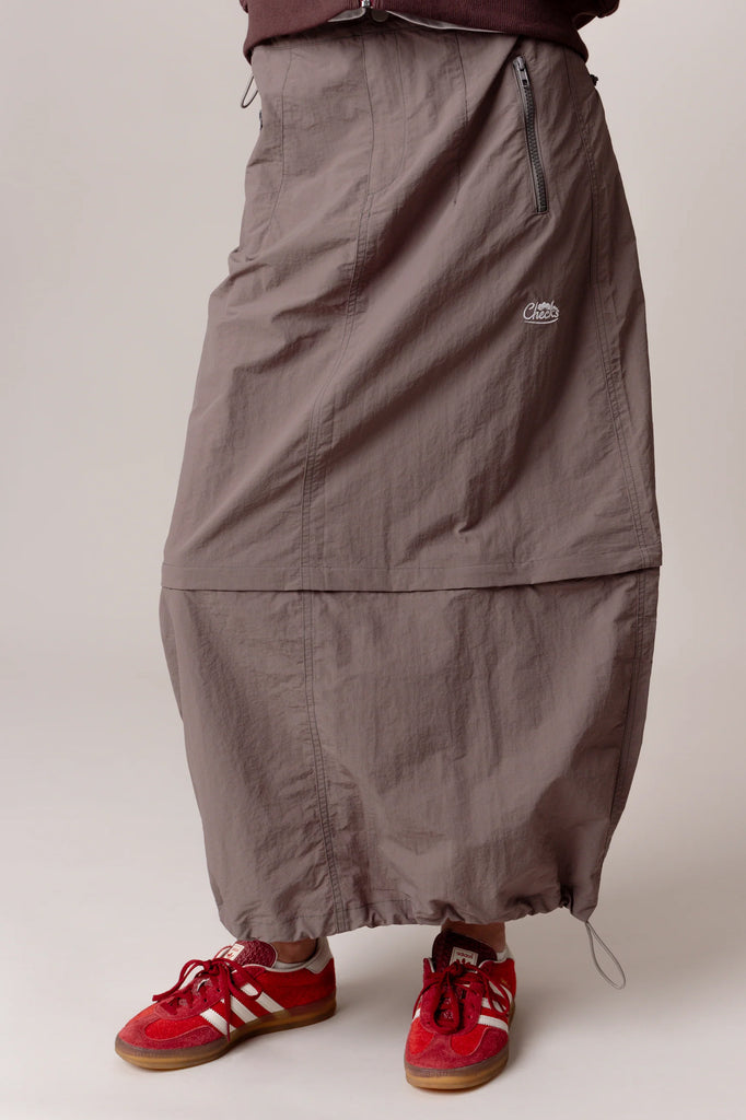 Checks Downtown - Convertible Nylon Skirt