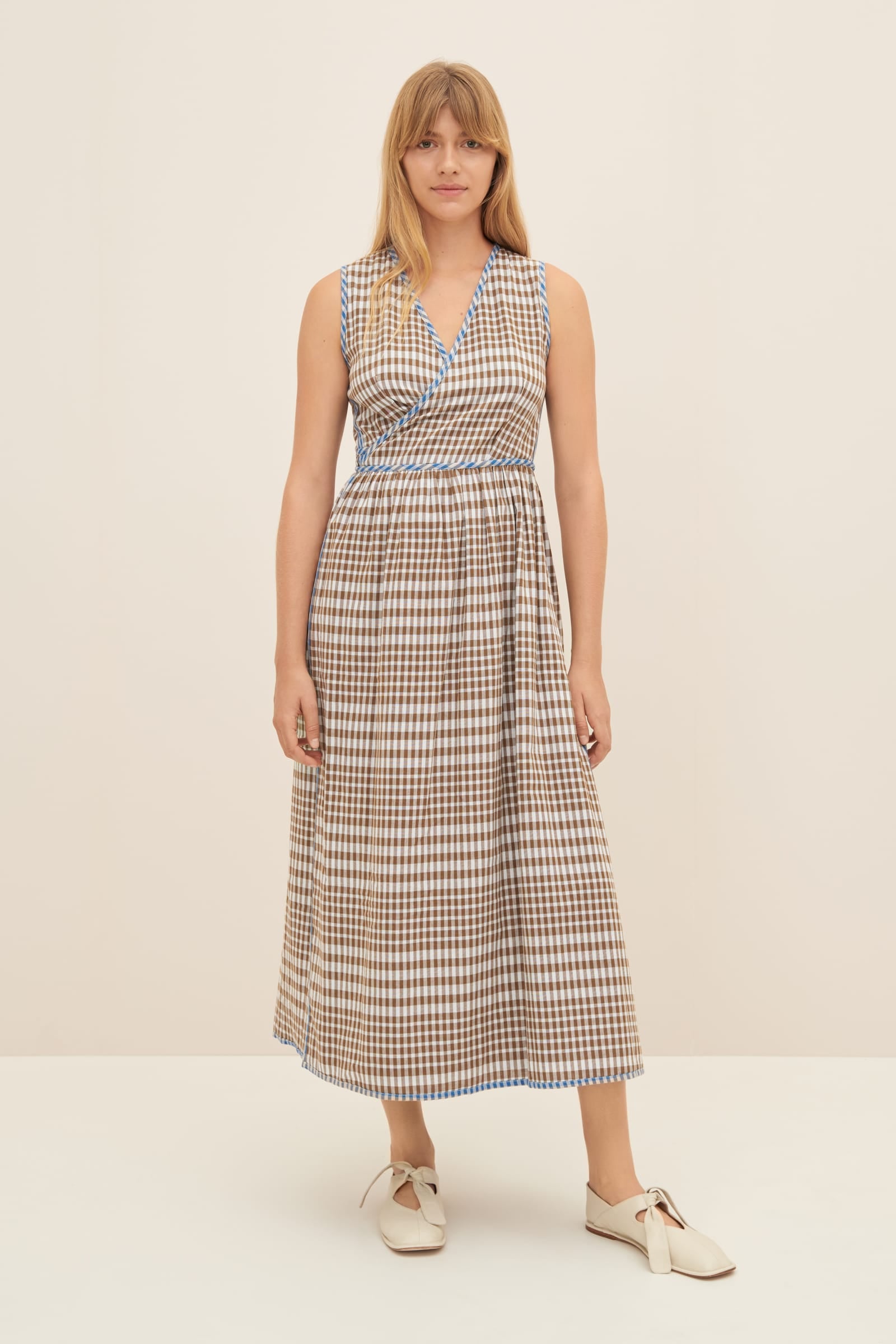 Kowtow - Outline Dress - Duo Check