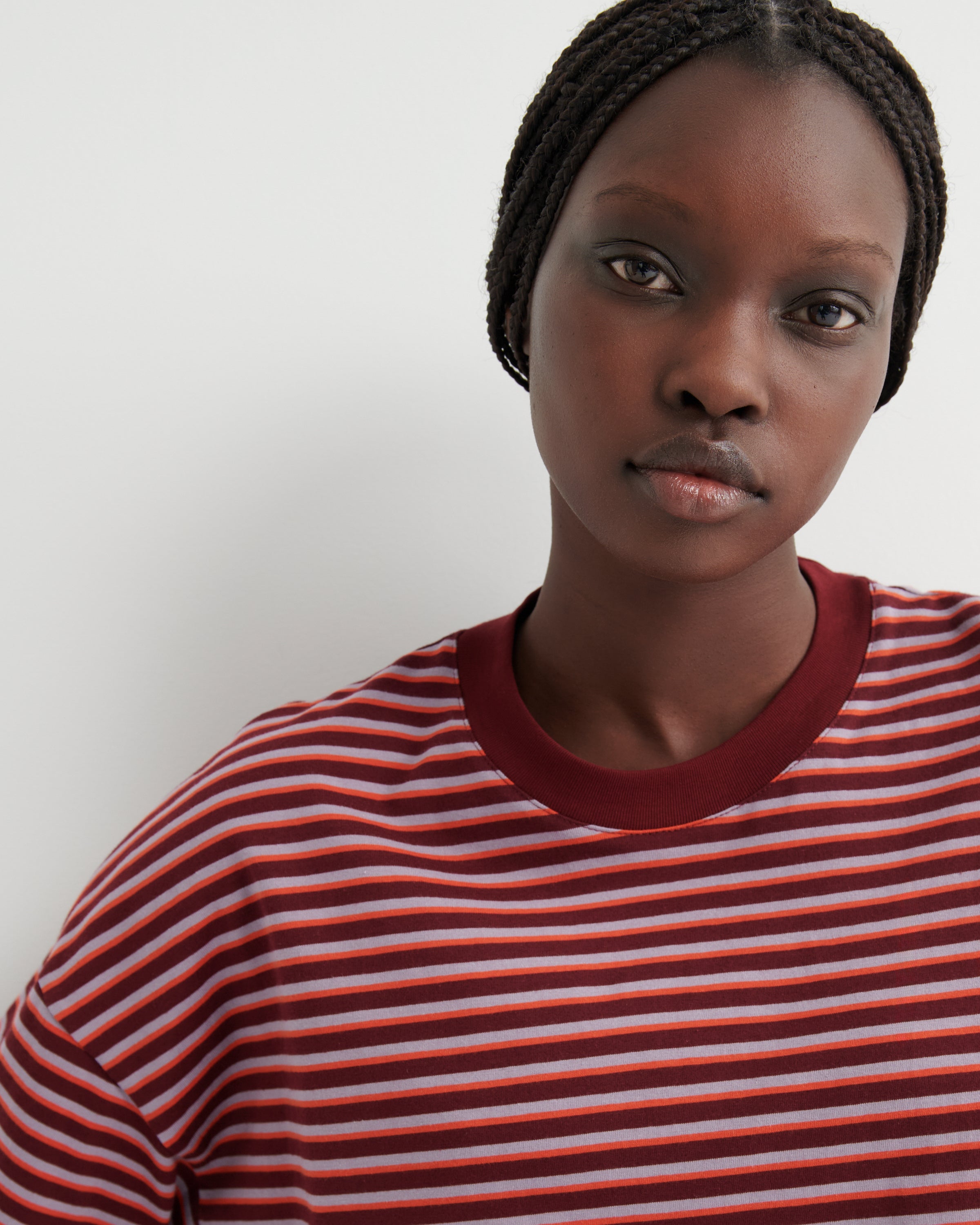Kowtow - Oversized Boxy Tee - Stack Stripe