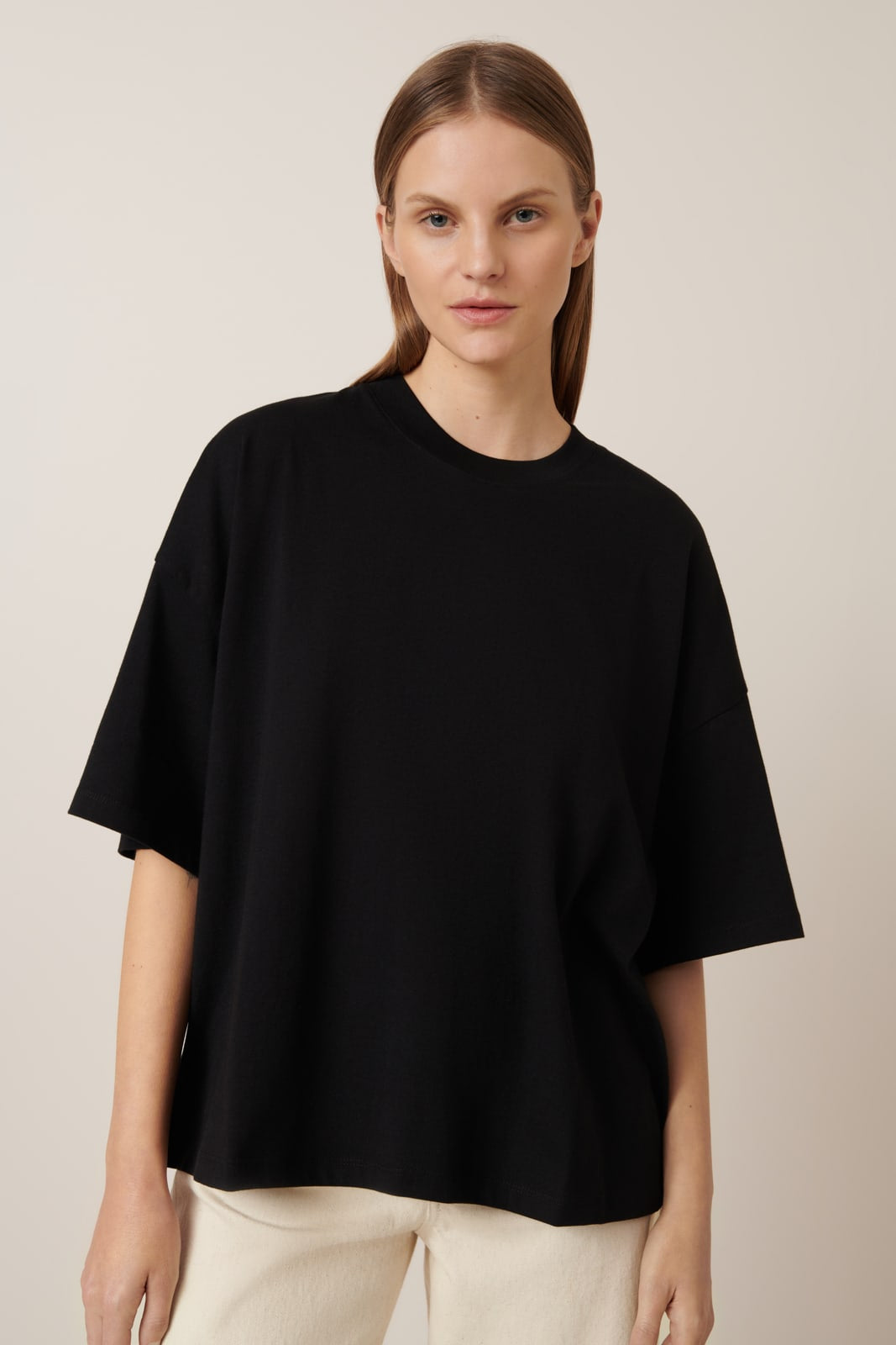 Kowtow - Oversized Boxy Tee - Black