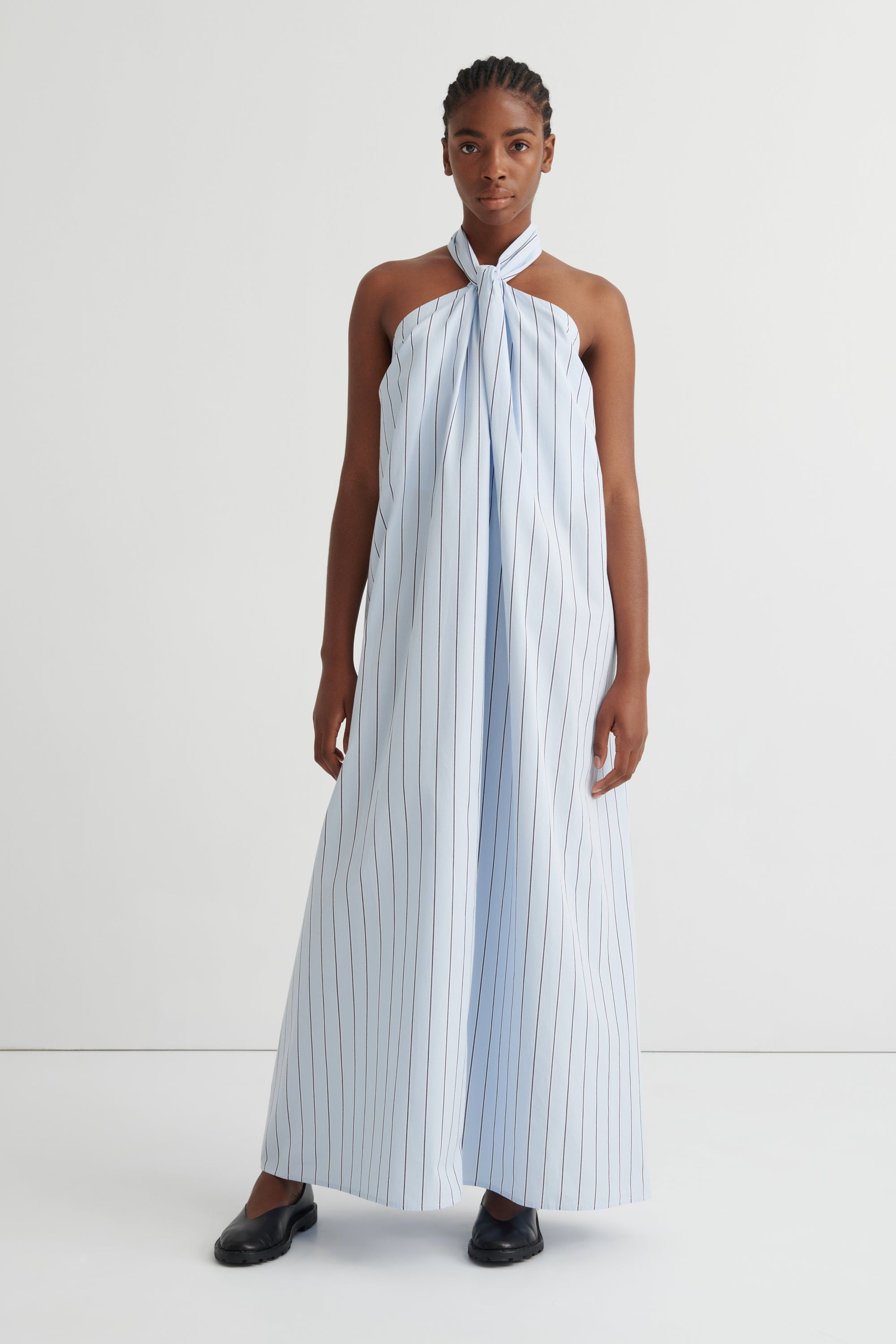 Kowtow - Perception Dress - Cloud Stripe