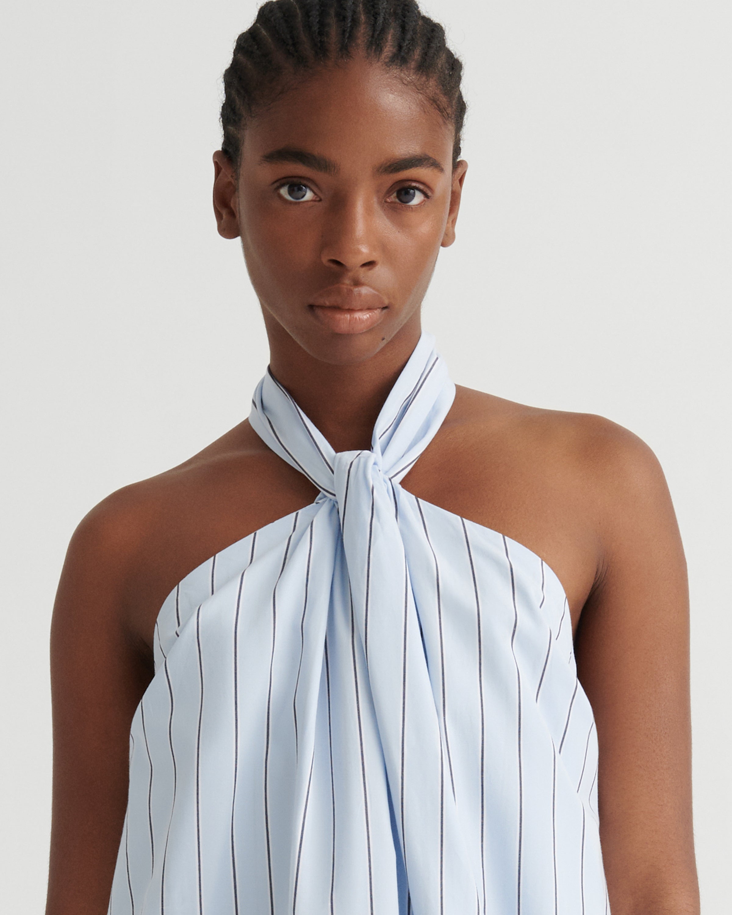 Kowtow - Perception Dress - Cloud Stripe