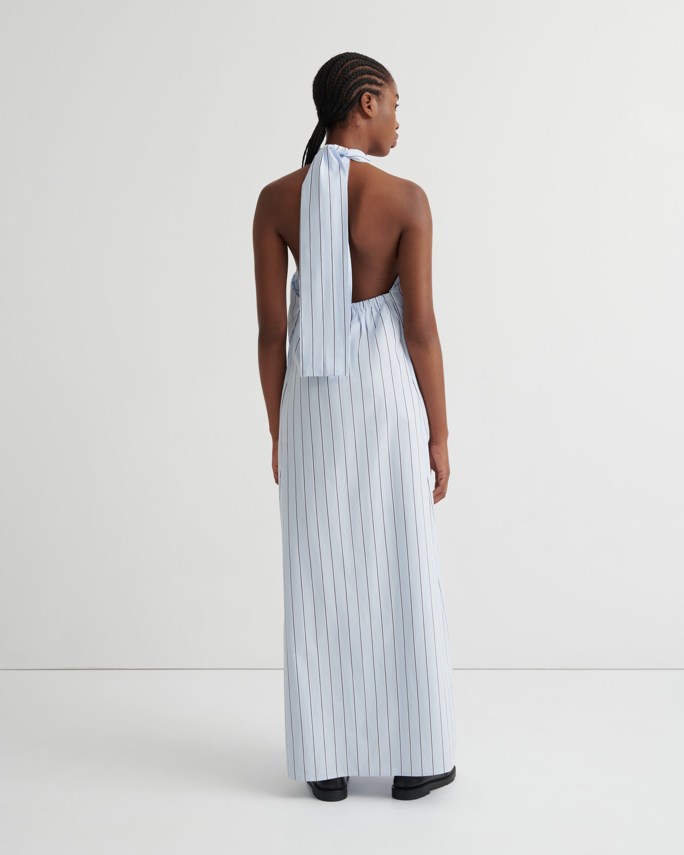 Kowtow - Perception Dress - Cloud Stripe