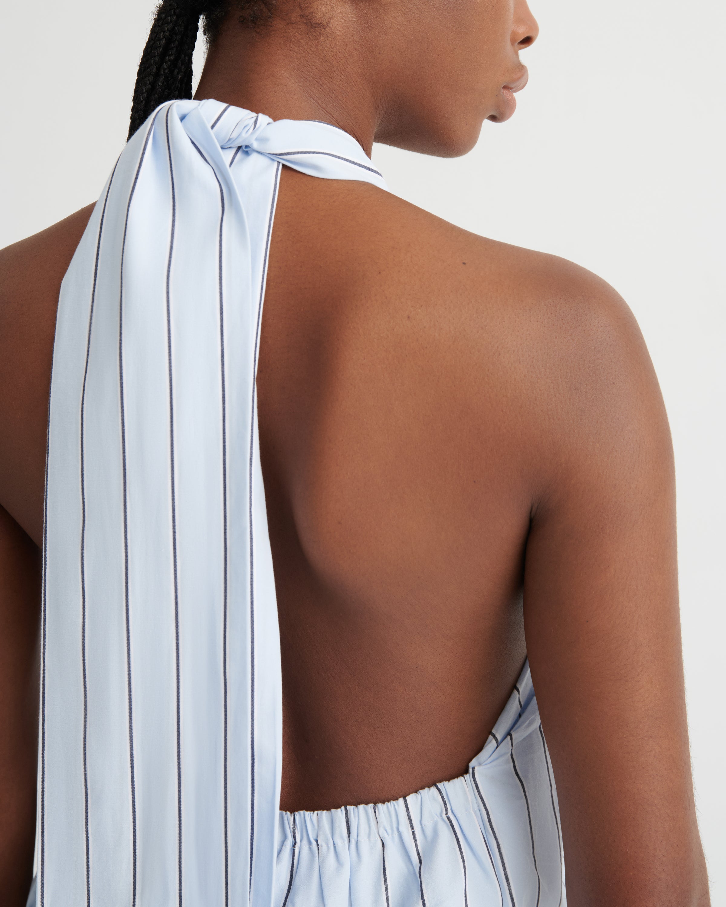Kowtow - Perception Dress - Cloud Stripe