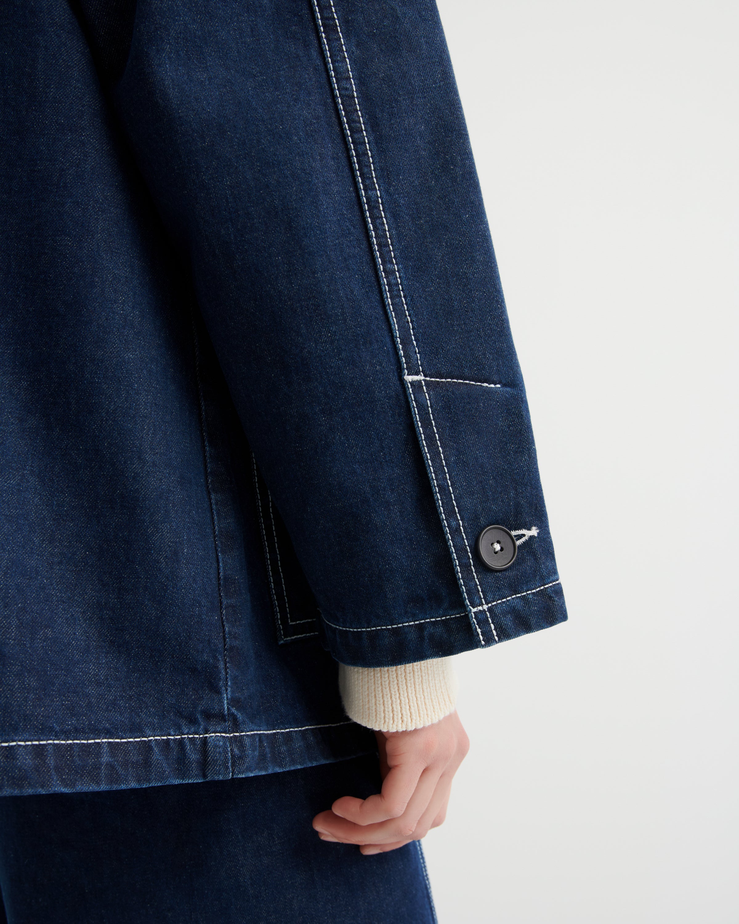 Kowtow - Portrait Jacket - Indigo Denim
