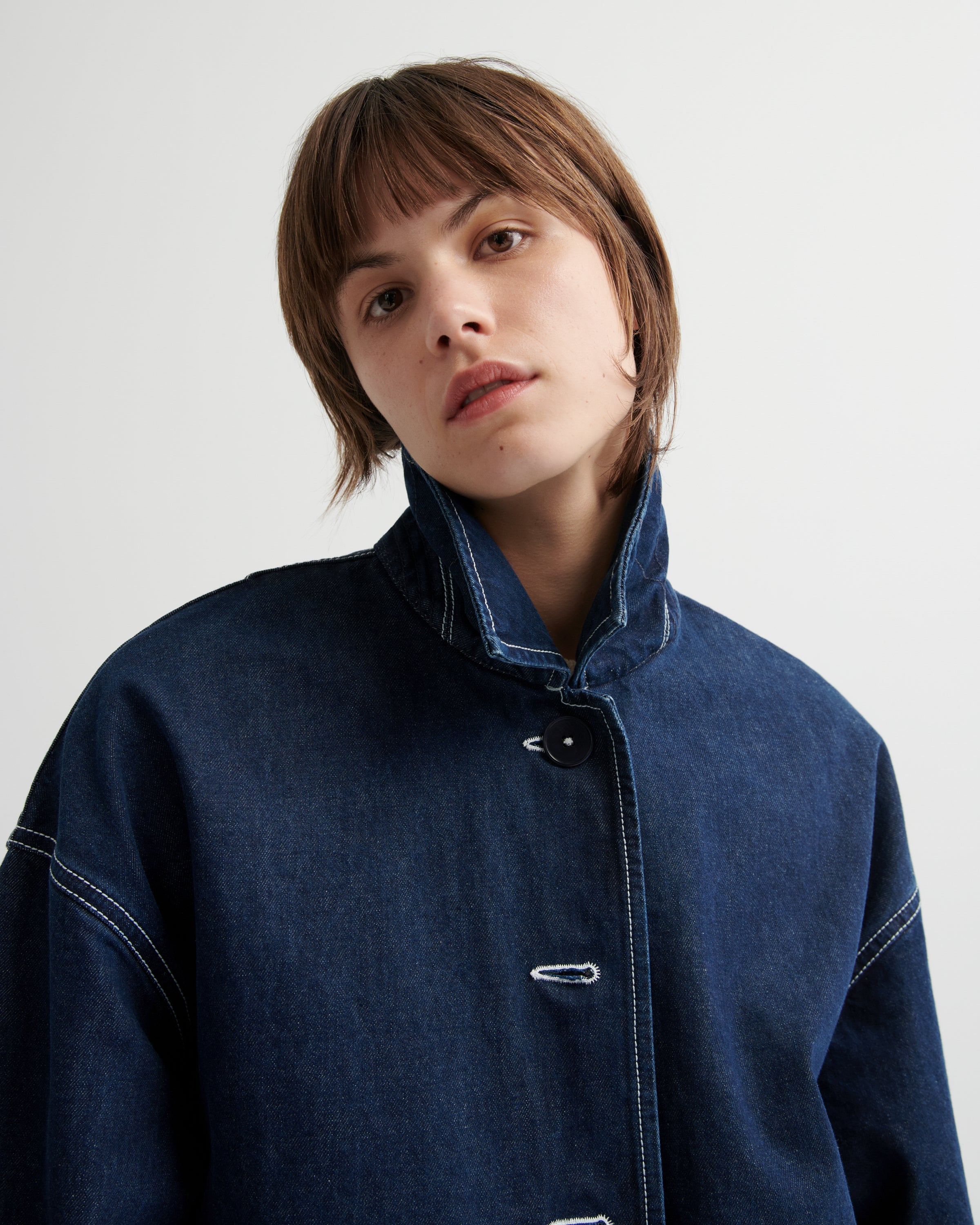 Kowtow - Portrait Jacket - Indigo Denim