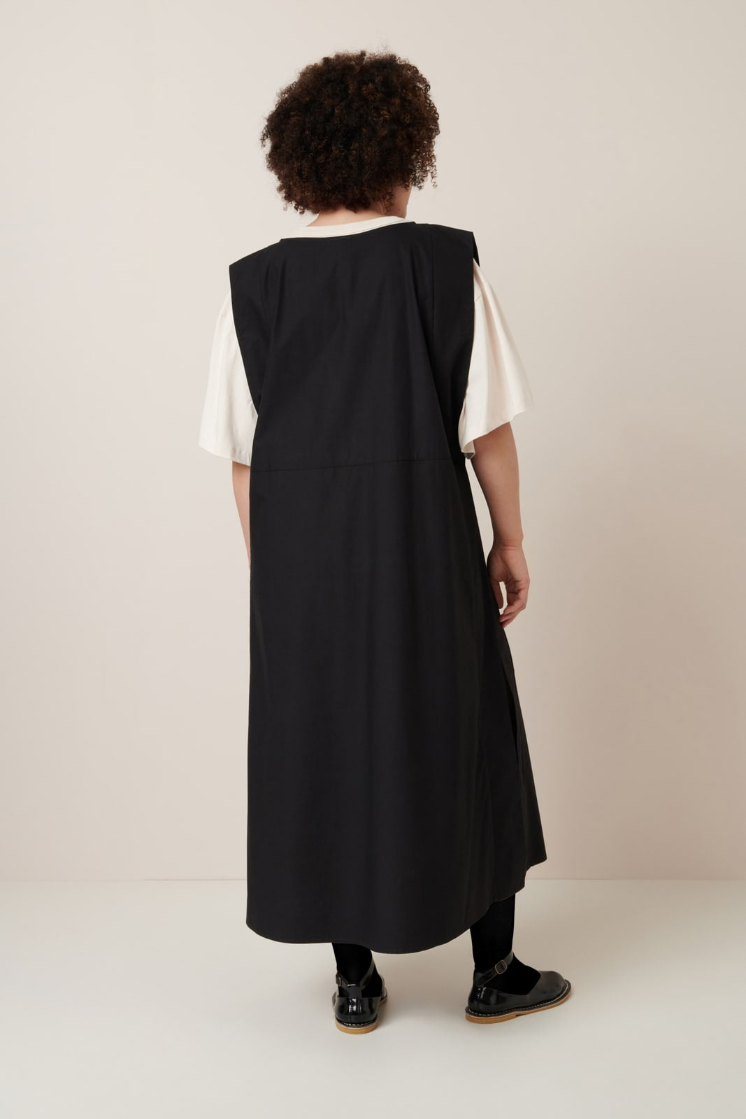 Kowtow - Raven Pinafore - Black