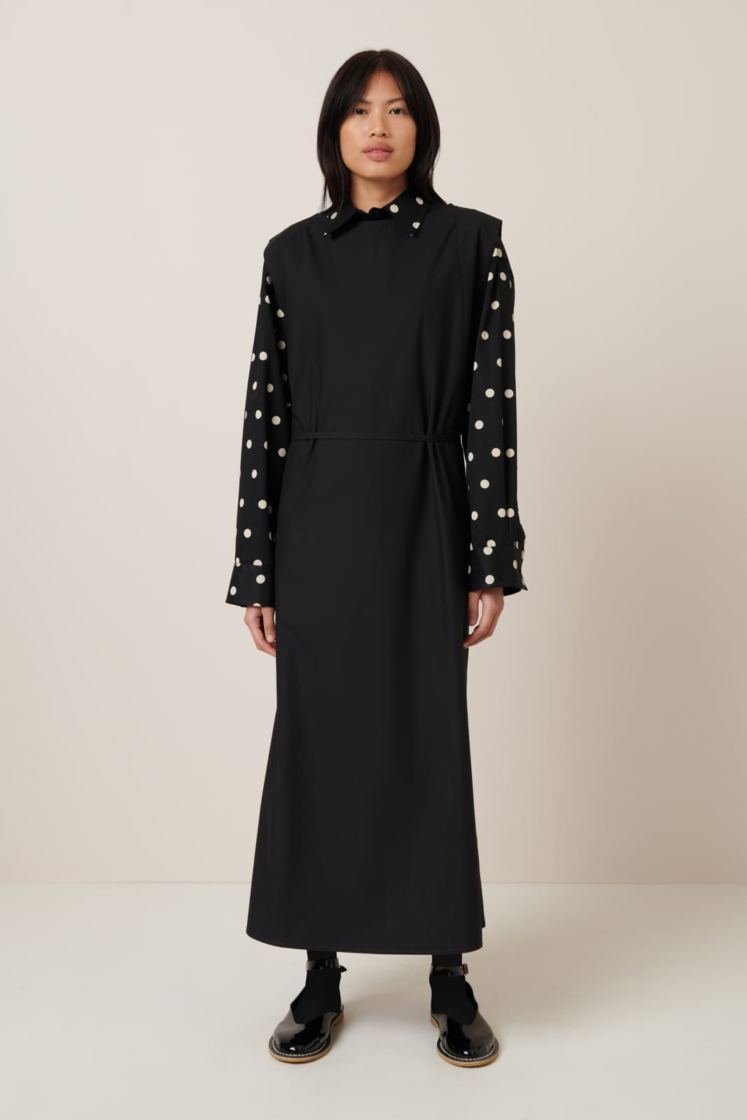 Kowtow - Raven Pinafore - Black