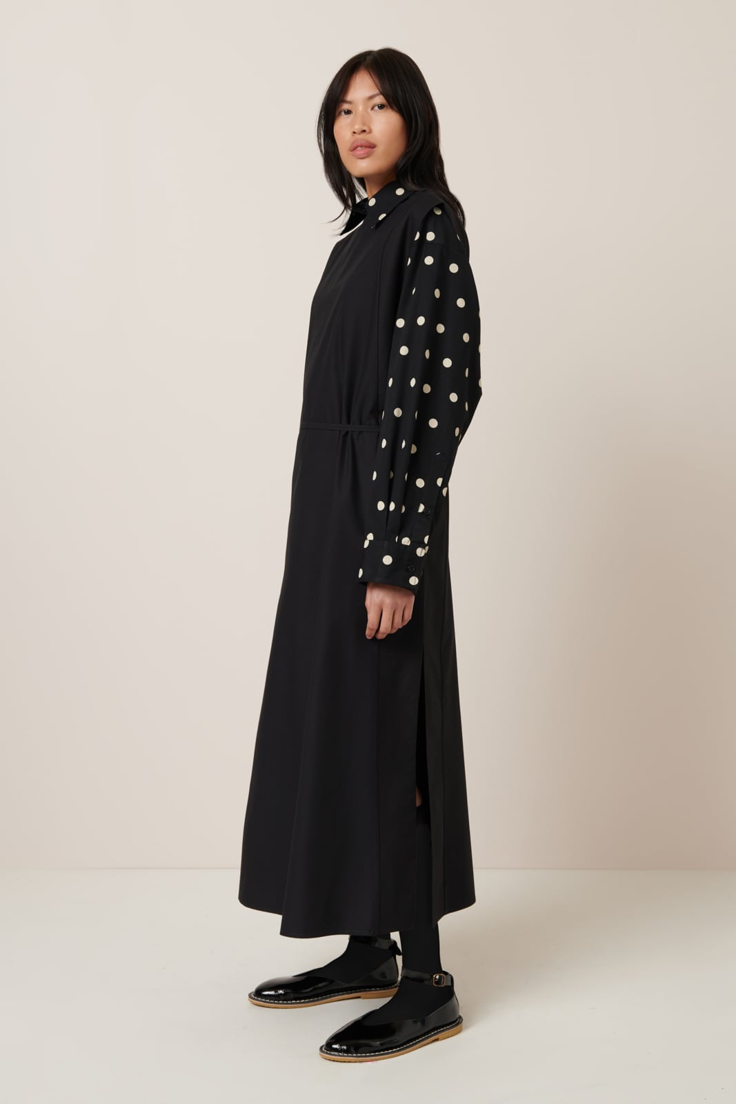 Kowtow - Raven Pinafore - Black